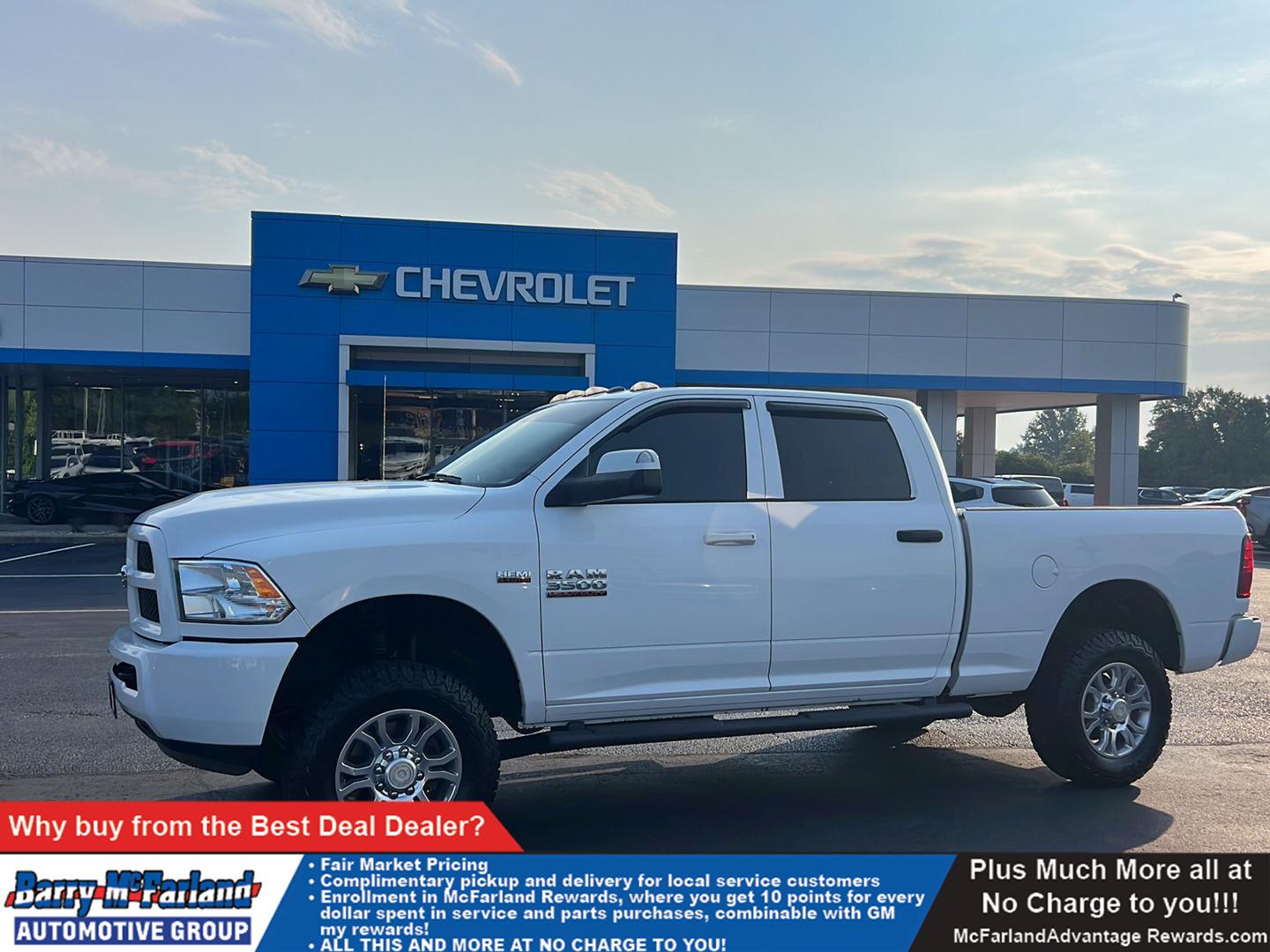 2018 RAM 3500 Tradesman Crew Cab 4WD    