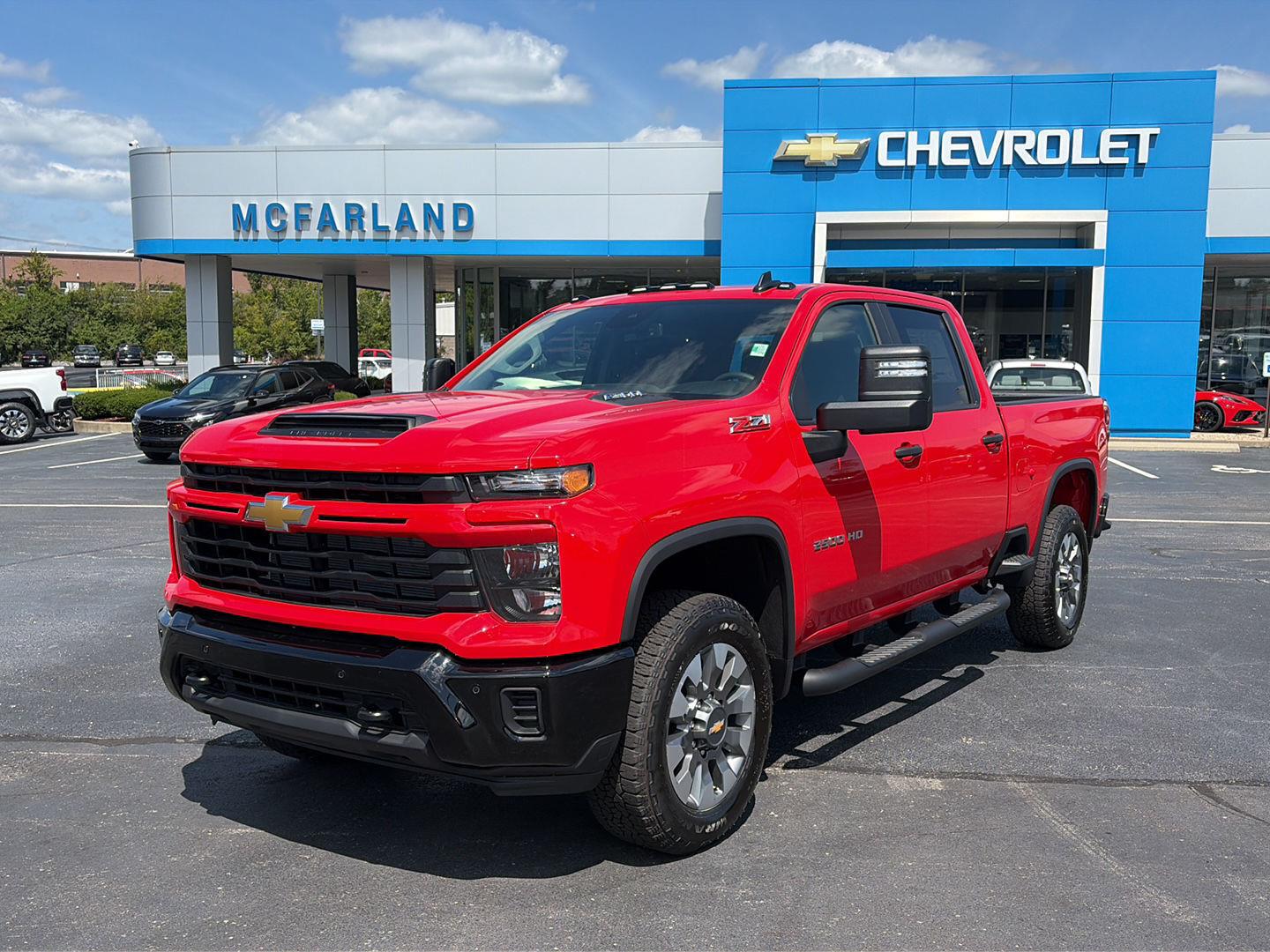Red Hot 2026 Chevrolet Silverado 2500HD Pickup Truck Four-Wheel Drive Automatic