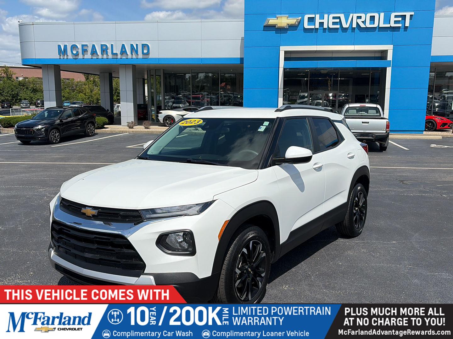 Summit White 2023 Chevrolet Trailblazer SUV / Crossover Front-Wheel Drive Continuously Variable Transmission