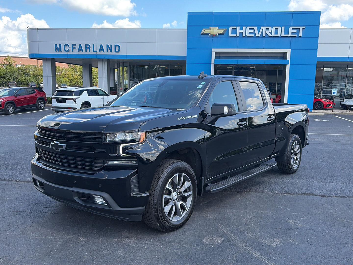 Black 2022 Chevrolet Silverado 1500 Pickup Truck Four-Wheel Drive 8-Speed Automatic