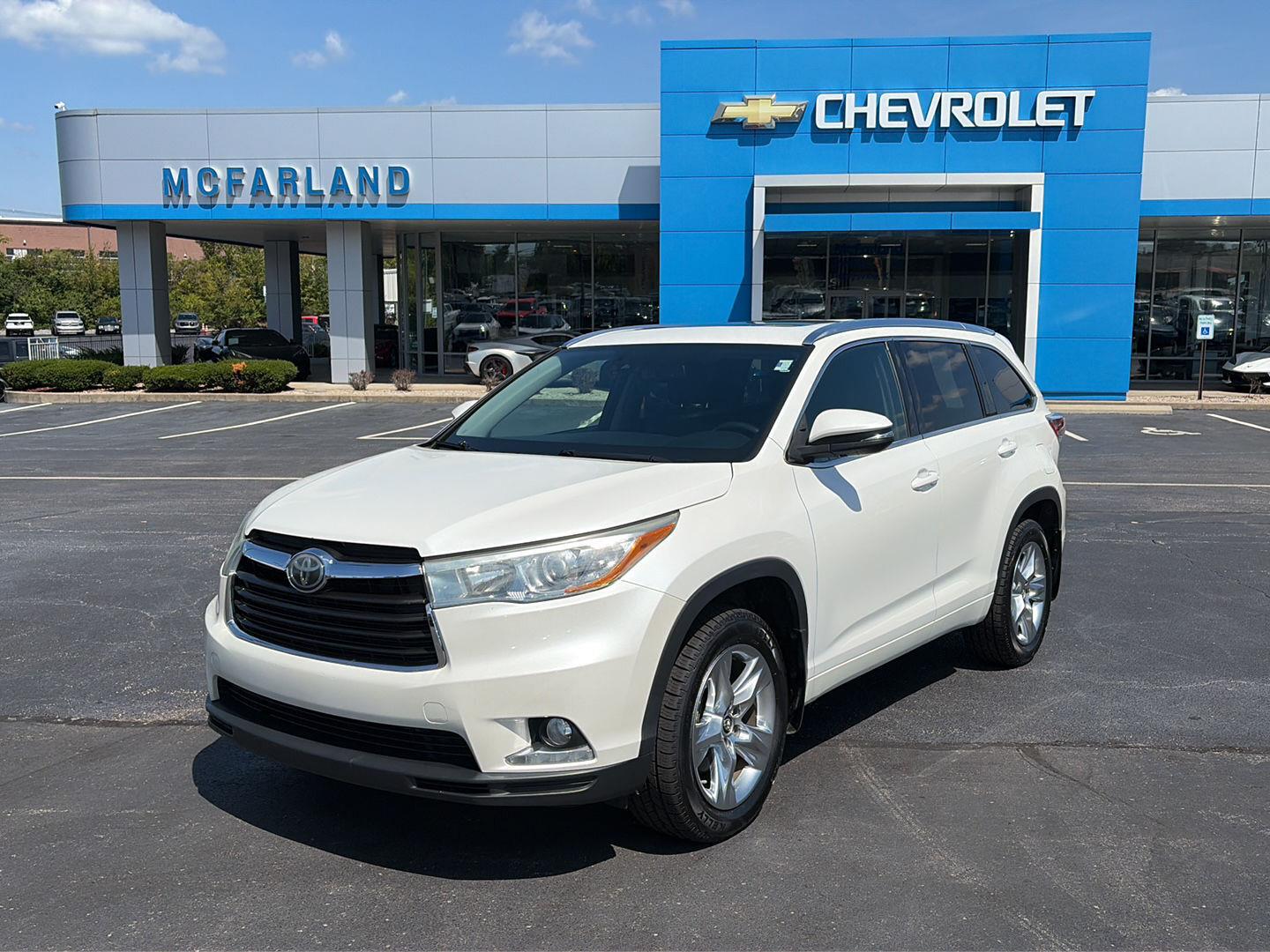 White (Blizzard Pearl) 2016 Toyota Highlander SUV / Crossover All-Wheel Drive 6-Speed Automatic