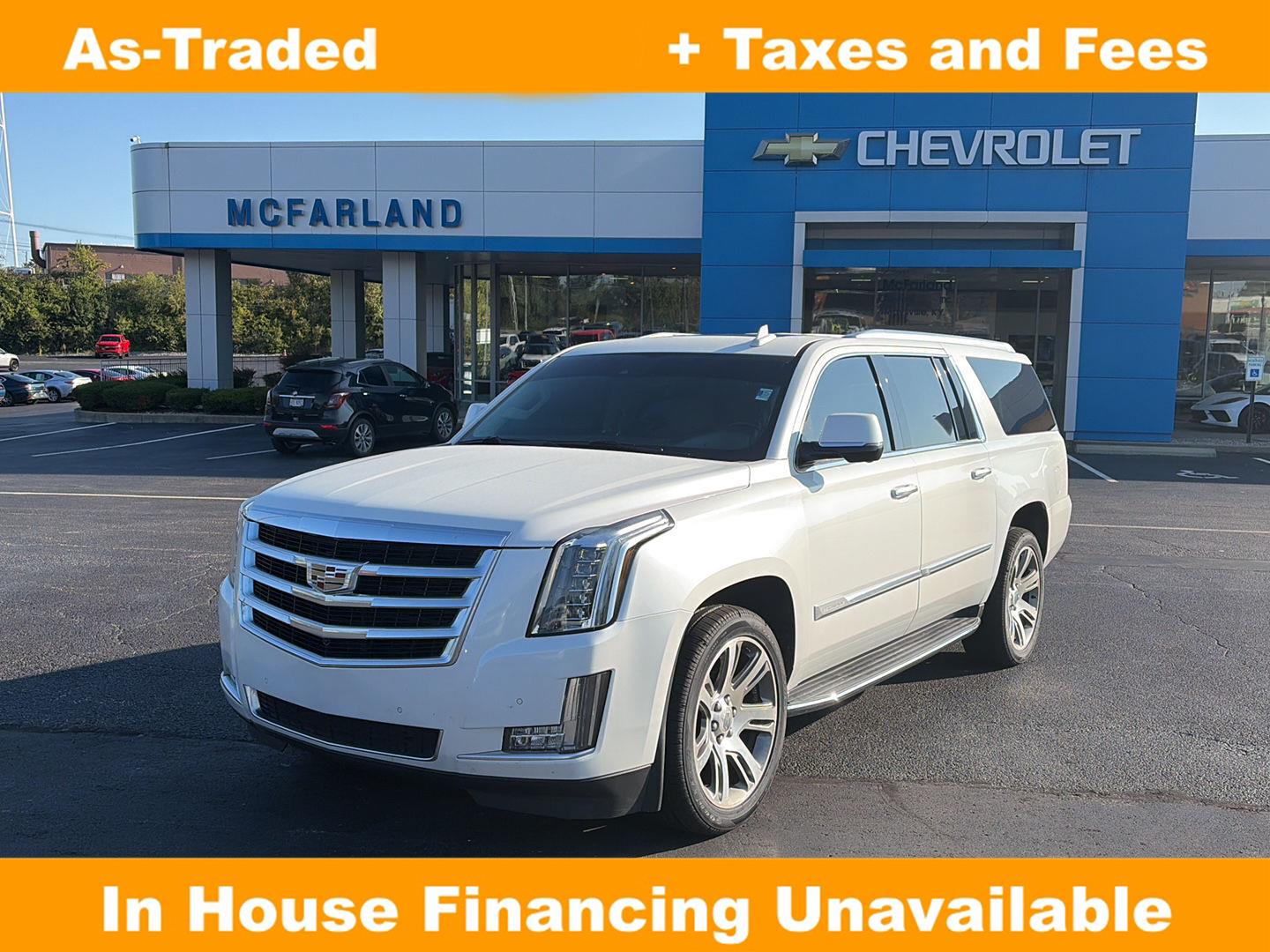 2016 Cadillac Escalade ESV Luxury 4WD