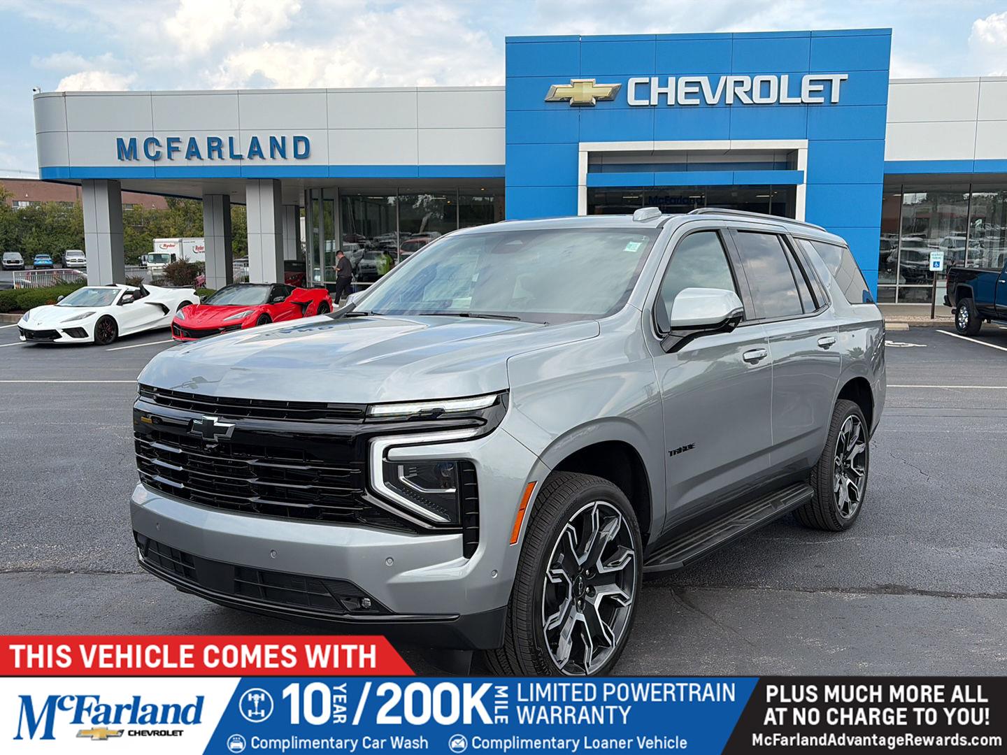 Sterling Gray Metallic 2026 Chevrolet Tahoe SUV / Crossover Four-Wheel Drive Automatic
