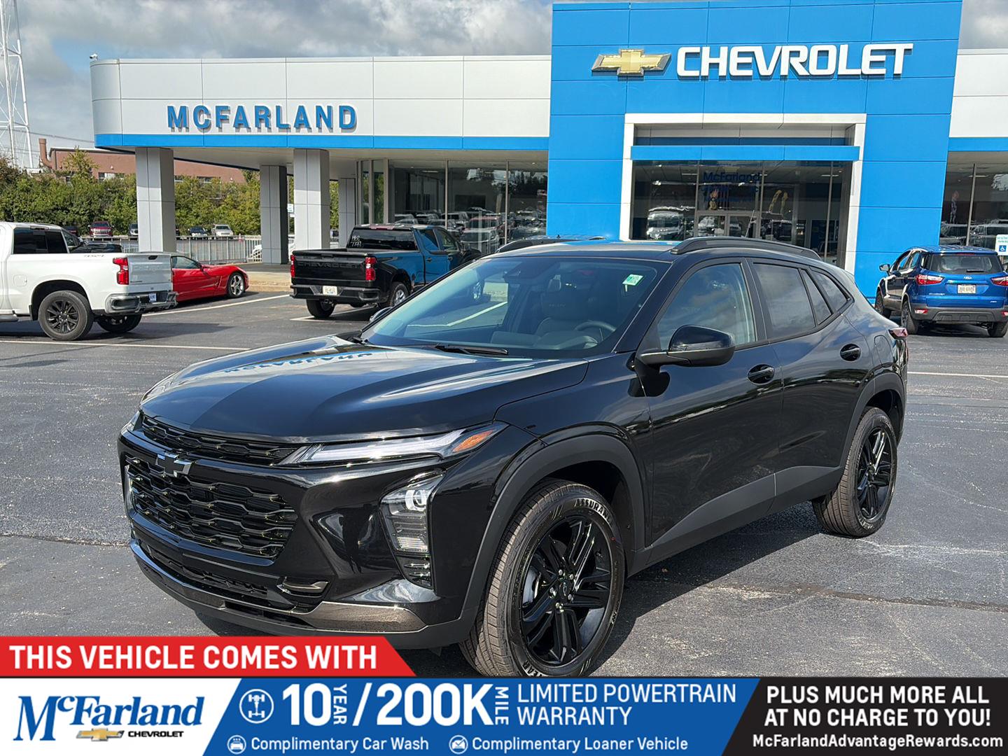 Mosaic Black Metallic 2026 Chevrolet Trax SUV / Crossover Front-Wheel Drive 6-Speed Automatic