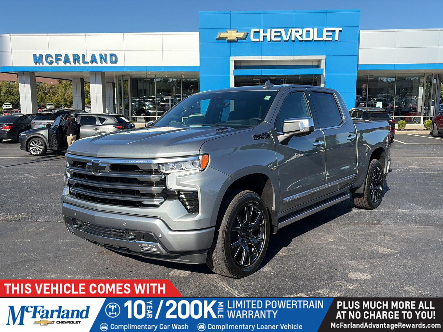 Sterling Gray Metallic 2026 Chevrolet Silverado 1500 Pickup Truck Four-Wheel Drive Automatic