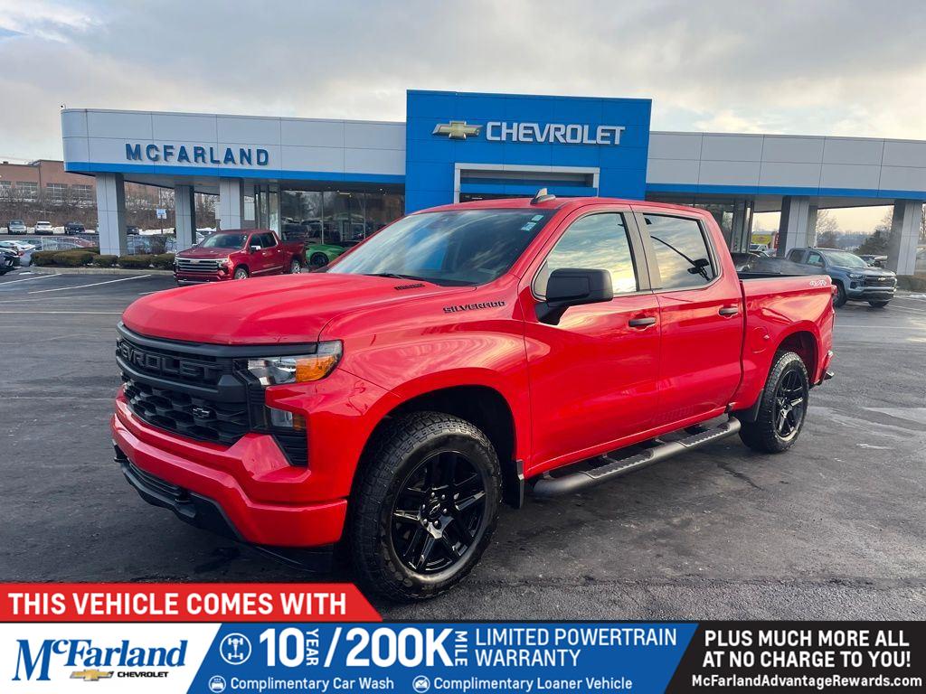 2025 Chevrolet Silverado 1500 Custom Crew Cab 4WD