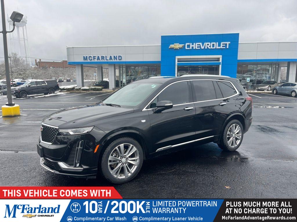 Stellar Black Metallic 2024 Cadillac XT6 Premium Luxury AWD SUV / Crossover Four-Wheel Drive 9-Speed Automatic