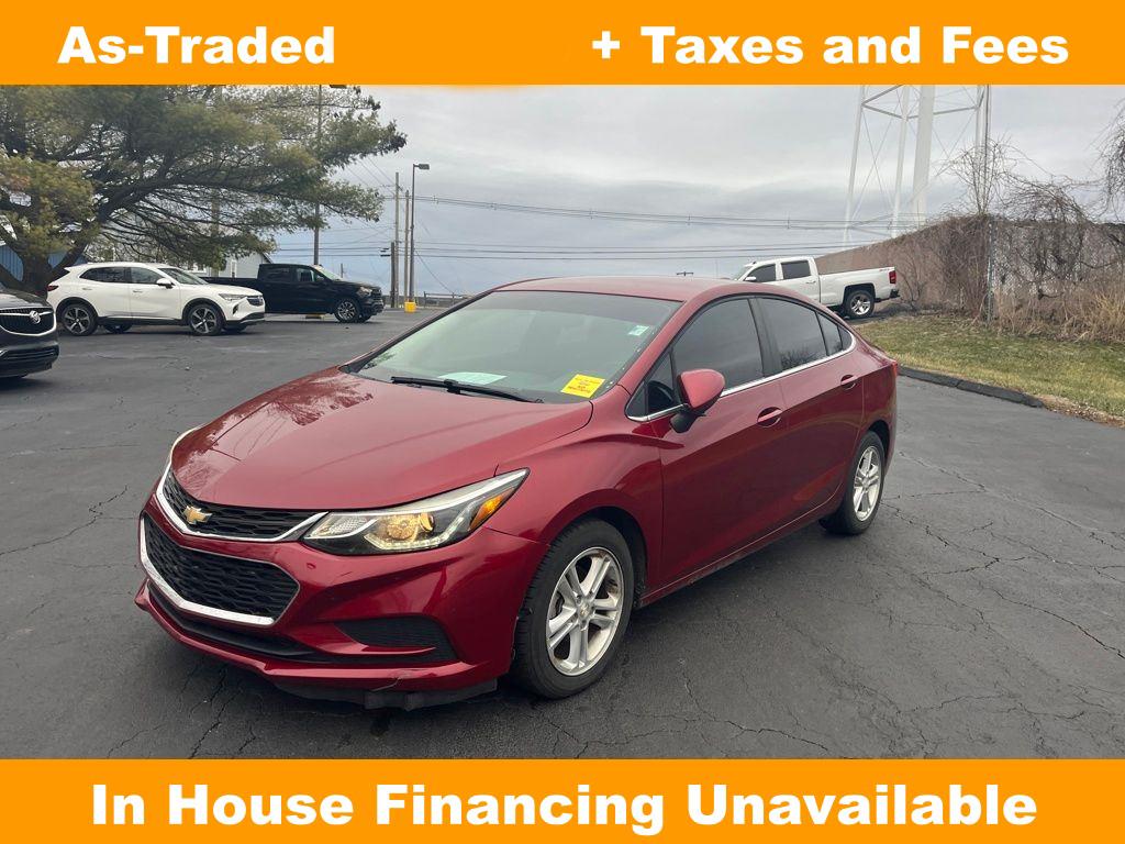 Cajun Red Tintcoat 2018 Chevrolet Cruze LT Sedan FWD Sedan Front-Wheel Drive 6-Speed Automatic