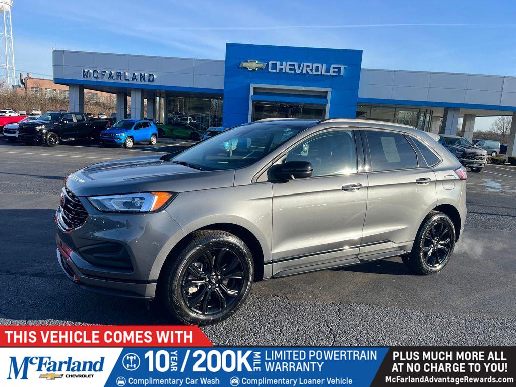 Carbonized Gray 2024 Ford Edge SE AWD SUV / Crossover All-Wheel Drive 8-Speed Automatic