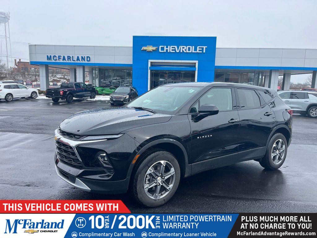 Black 2025 Chevrolet Blazer LT AWD SUV / Crossover 9-Speed Automatic