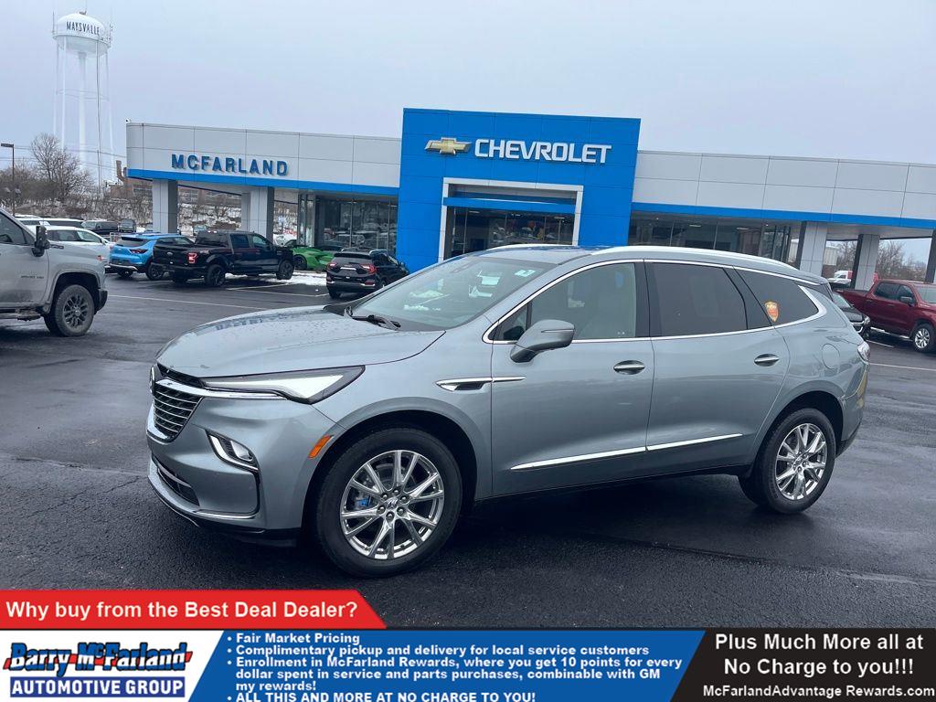 Moonstone Gray Metallic 2023 Buick Enclave SUV / Crossover Four-Wheel Drive 9-Speed Automatic
