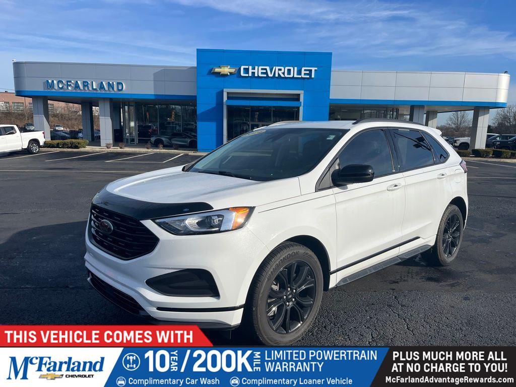 Oxford White 2024 Ford Edge SE AWD SUV / Crossover All-Wheel Drive 8-Speed Automatic