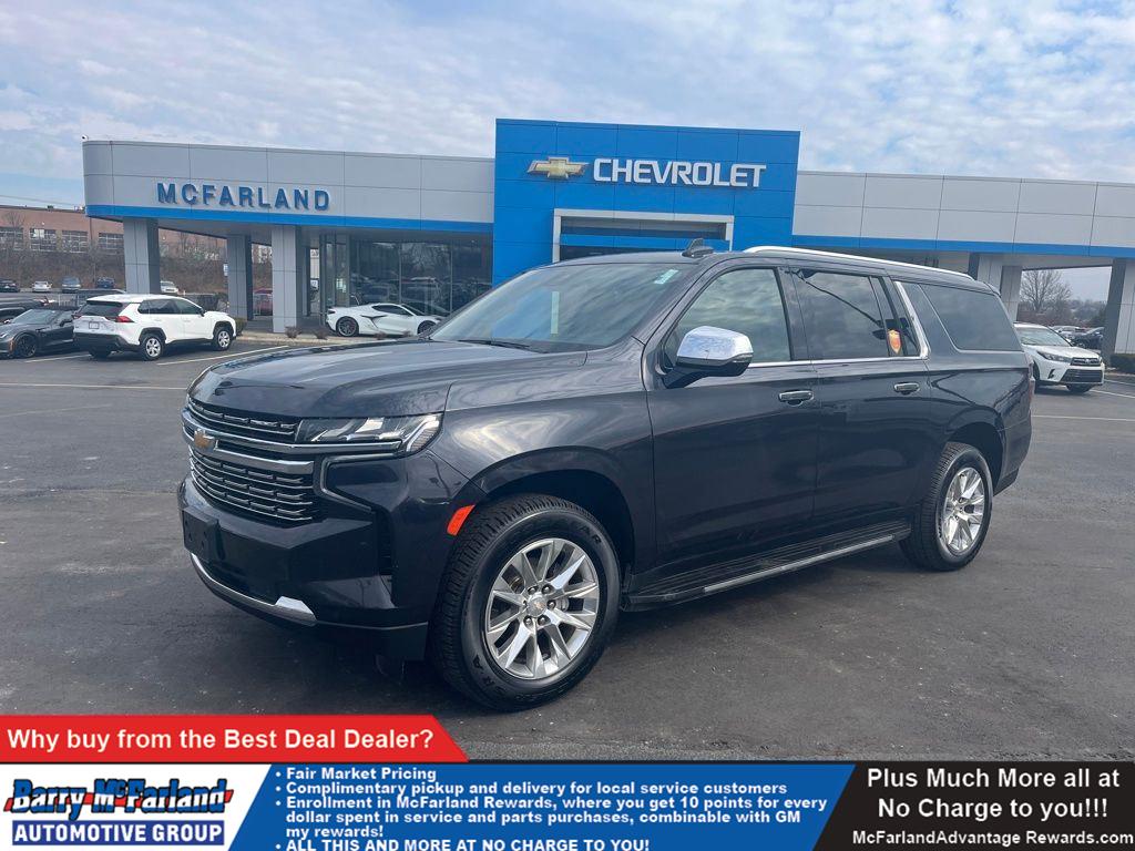 Dark Ash Metallic 2023 Chevrolet Suburban Premier 4WD SUV / Crossover Four-Wheel Drive Automatic