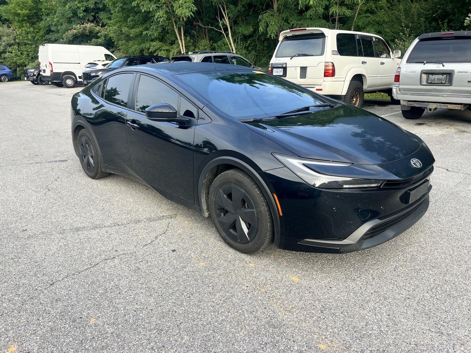 Midnight Black Metallic 2024 Toyota Prius Hatchback Front-Wheel Drive Continuously Variable Transmission