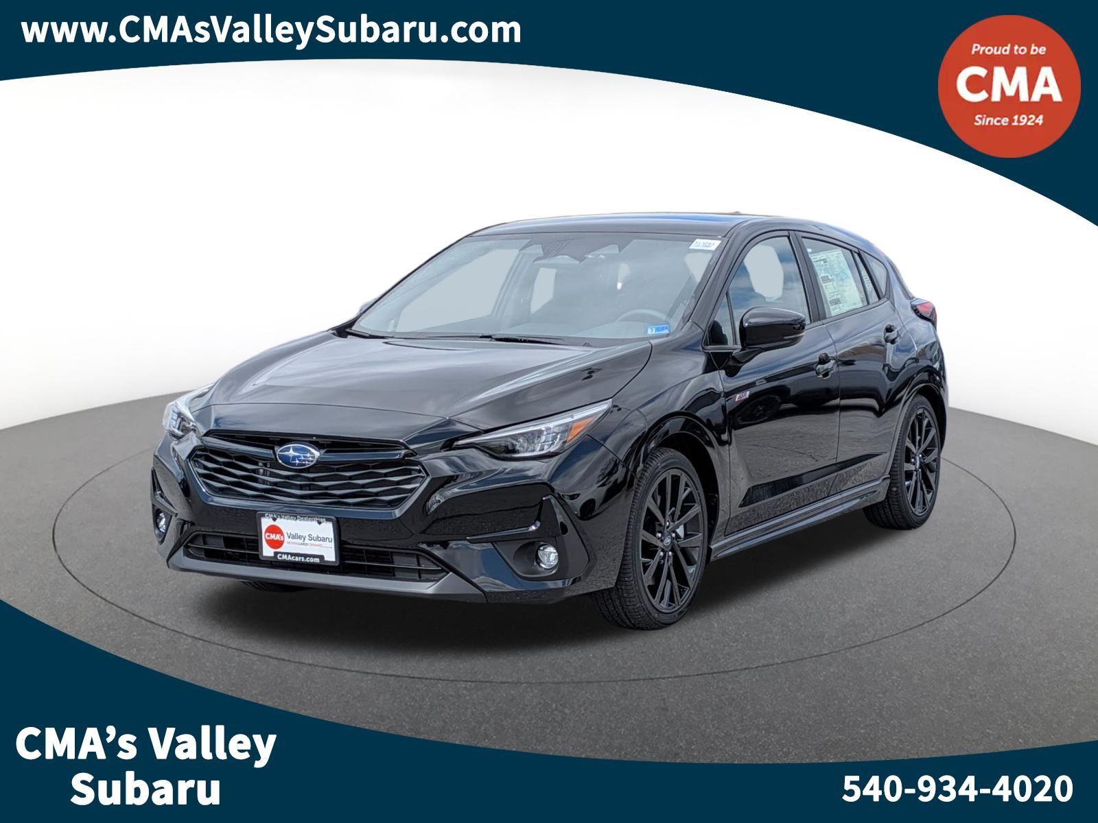 Crystal Black Silica 2026 Subaru Impreza RS AWD Wagon All-Wheel Drive Continuously Variable Transmission