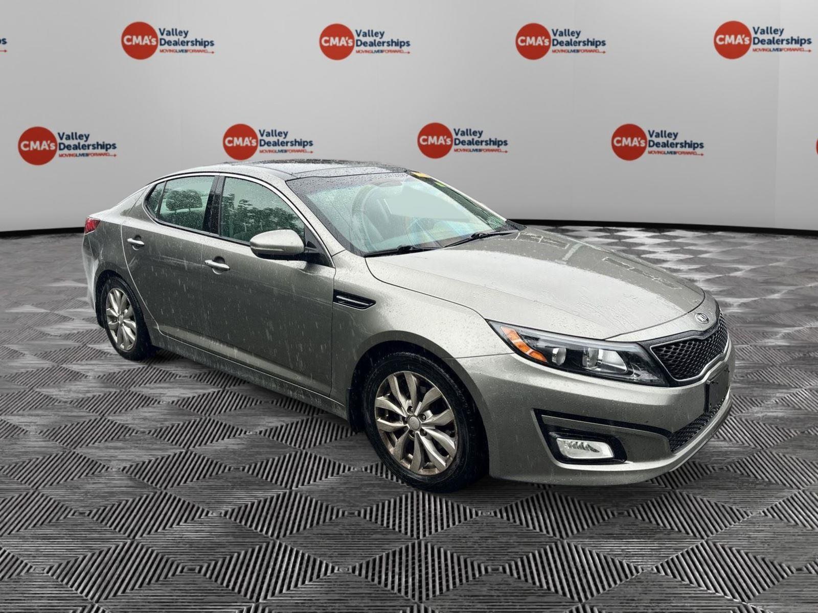 Titanium Silver 2014 Kia Optima EX Sedan Front-Wheel Drive 6-Speed Automatic