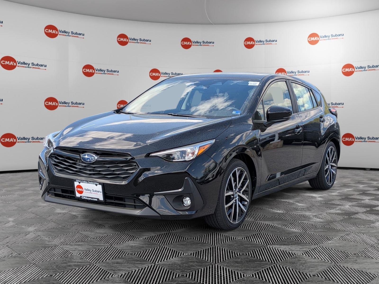Crystal Black Silica 2026 Subaru Impreza Sport AWD Wagon All-Wheel Drive Continuously Variable Transmission