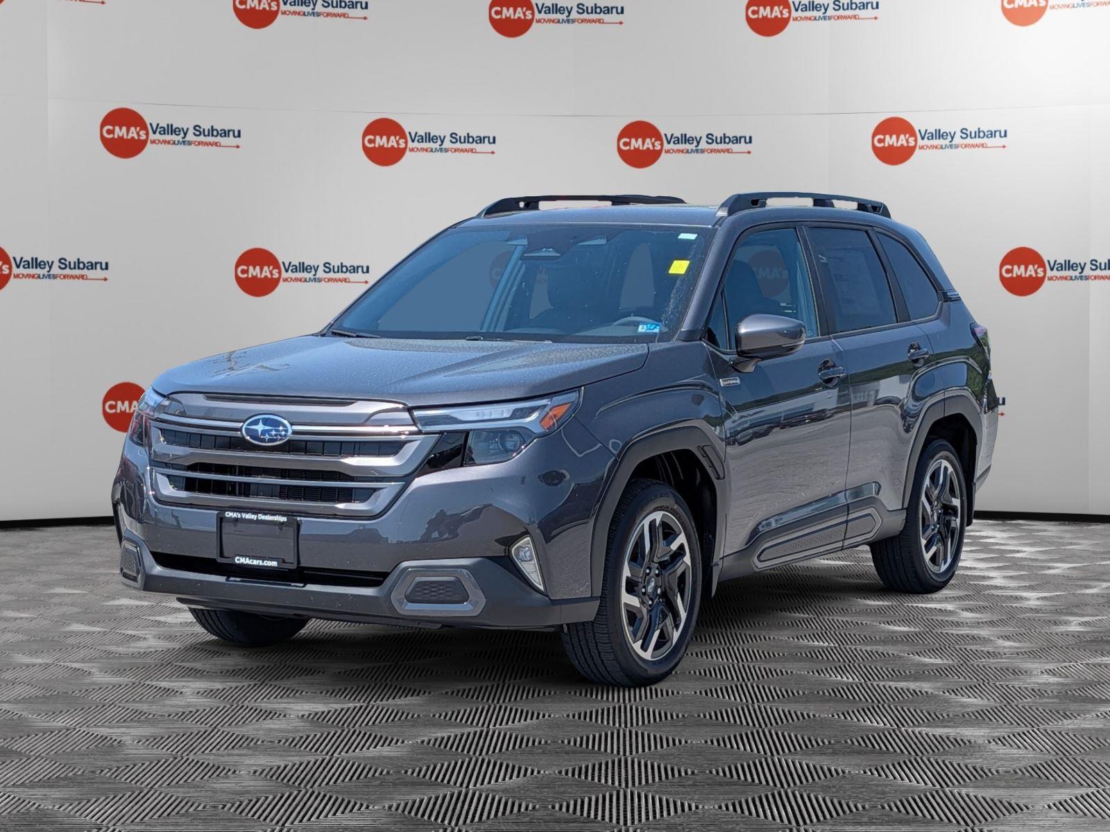 Magnetite Gray Metallic 2026 Subaru Forester Hybrid Limited AWD SUV / Crossover All-Wheel Drive Continuously Variable Transmission