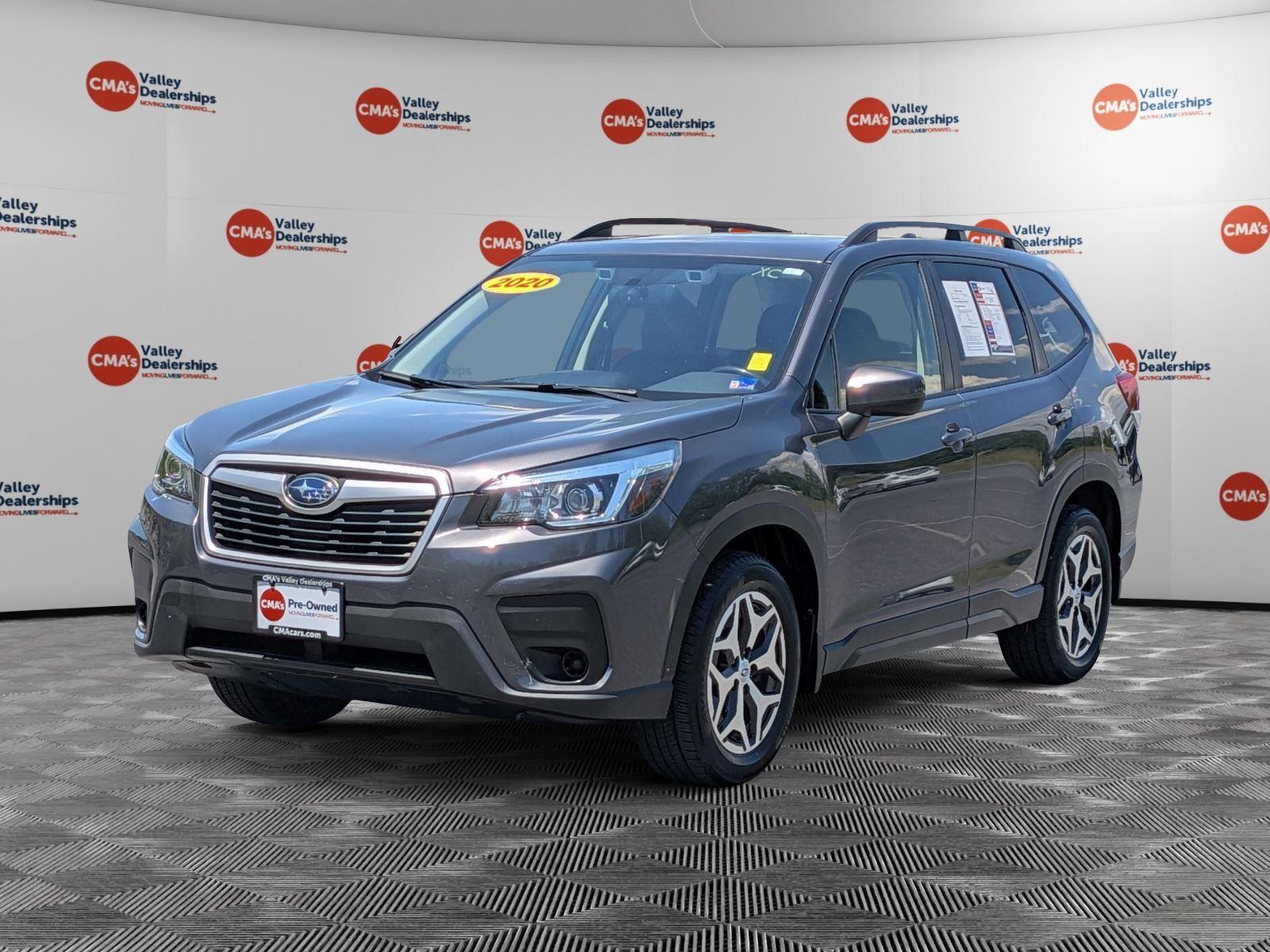 Magnetite Gray Metallic 2020 Subaru Forester 2.5i Premium AWD SUV / Crossover All-Wheel Drive Continuously Variable Transmission