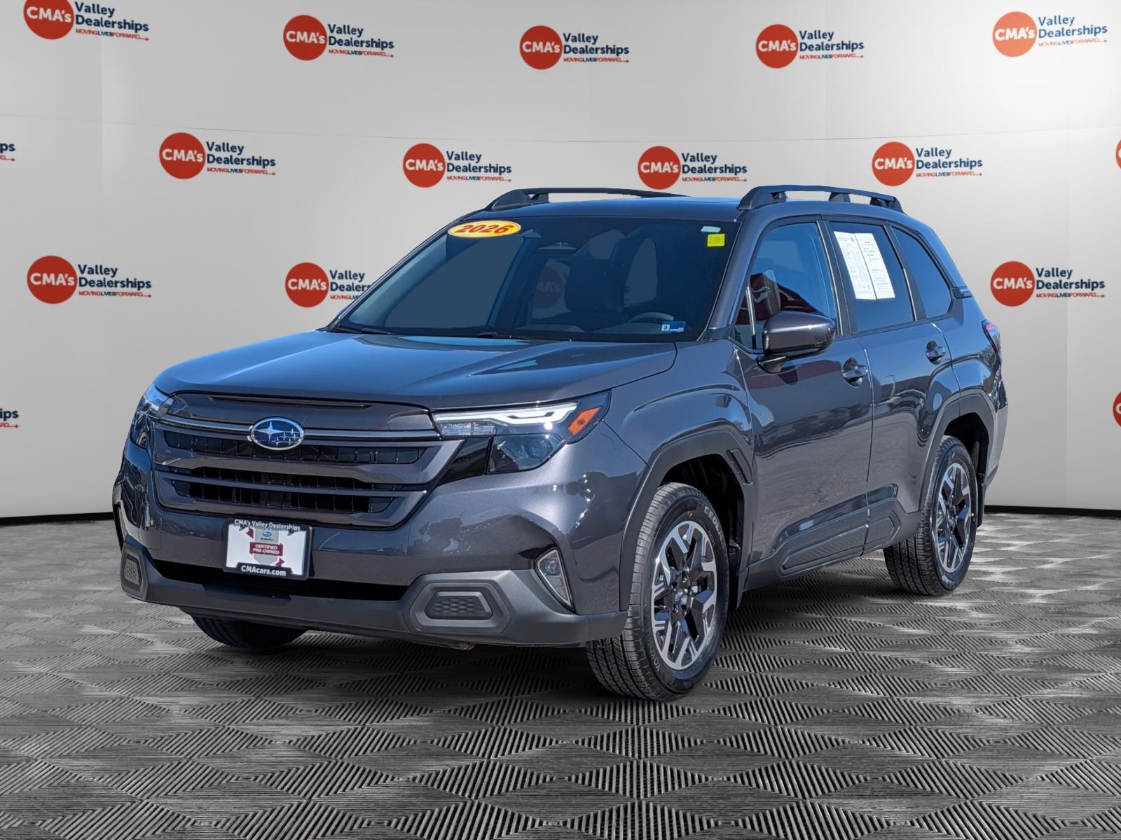 Magnetite Gray Metallic 2026 Subaru Forester Crossover AWD SUV / Crossover All-Wheel Drive Continuously Variable Transmission
