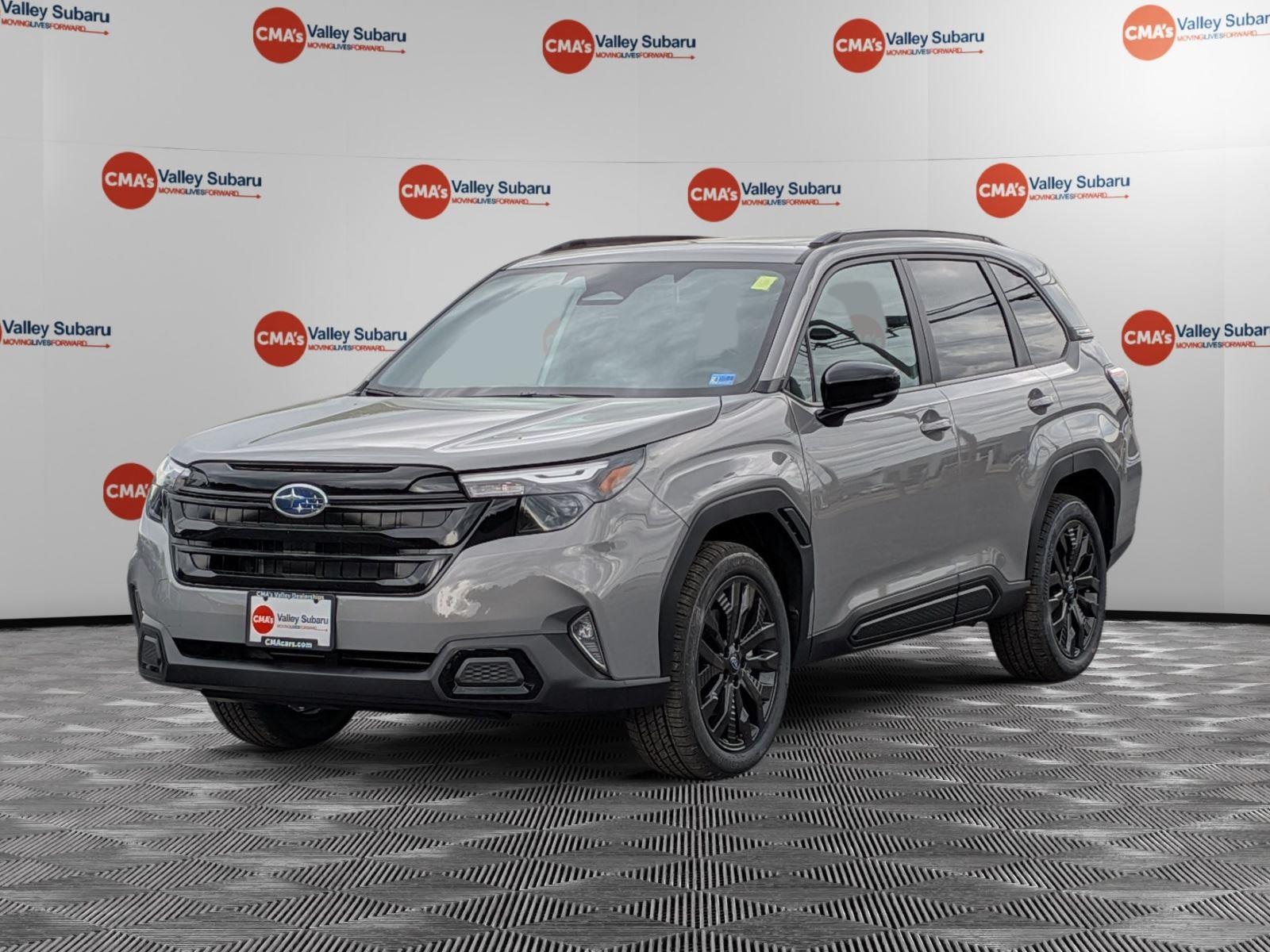 River Rock Pearl 2026 Subaru Forester Sport Crossover AWD SUV / Crossover All-Wheel Drive Continuously Variable Transmission