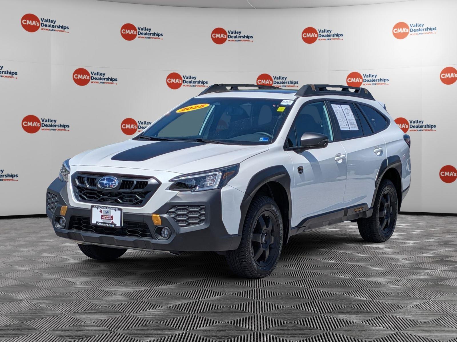 Crystal White Pearl 2025 Subaru Outback Wilderness AWD SUV / Crossover All-Wheel Drive Continuously Variable Transmission