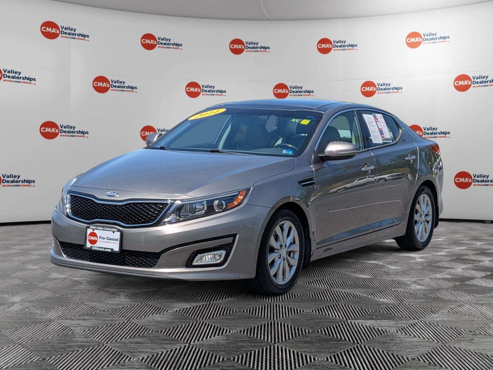 Titanium Silver 2014 Kia Optima EX Sedan Front-Wheel Drive 6-Speed Automatic