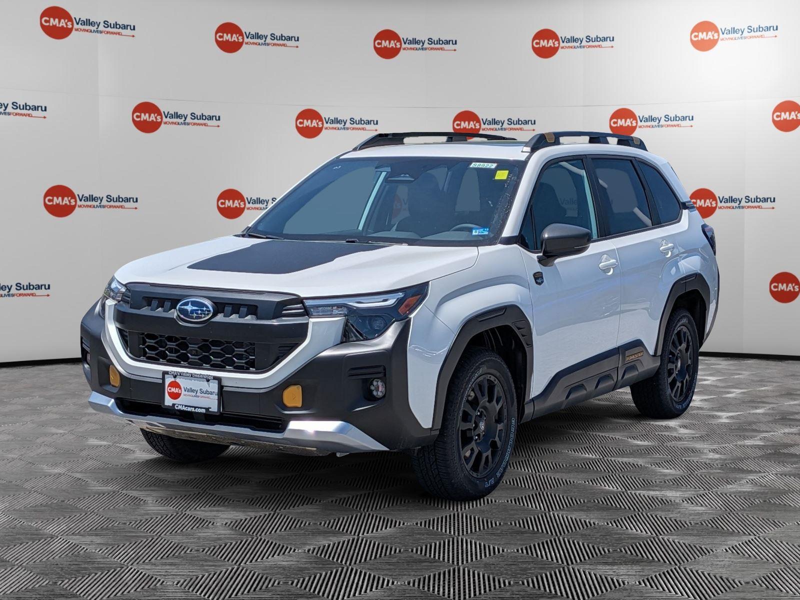 Crystal White Pearl 2026 Subaru Forester Wilderness Crossover AWD SUV / Crossover All-Wheel Drive Continuously Variable Transmission