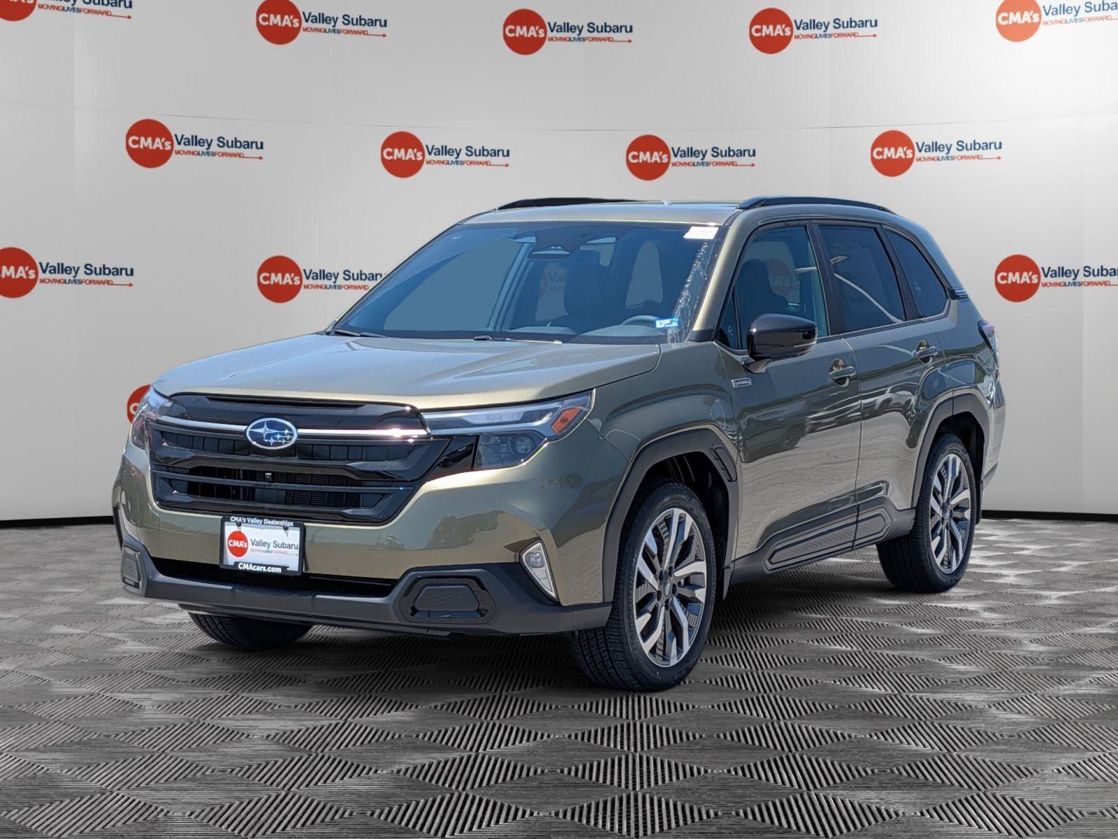 Autumn Green Metallic 2026 Subaru Forester Hybrid Touring AWD SUV / Crossover All-Wheel Drive Continuously Variable Transmission