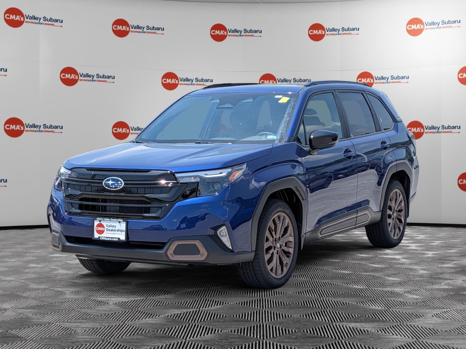 Sapphire Blue Pearl 2026 Subaru Forester Hybrid Sport AWD SUV / Crossover All-Wheel Drive Continuously Variable Transmission