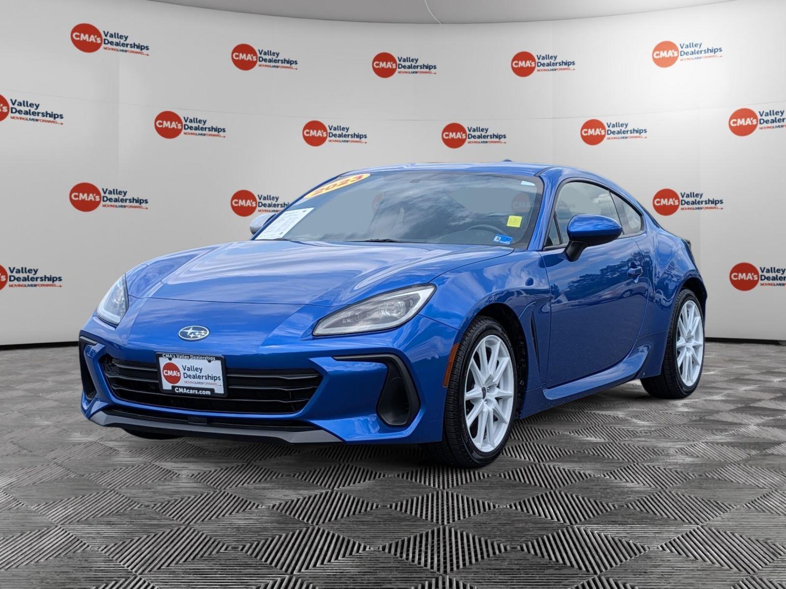 WR Blue Pearl 2023 Subaru BRZ Premium RWD Coupe Rear-Wheel Drive Manual