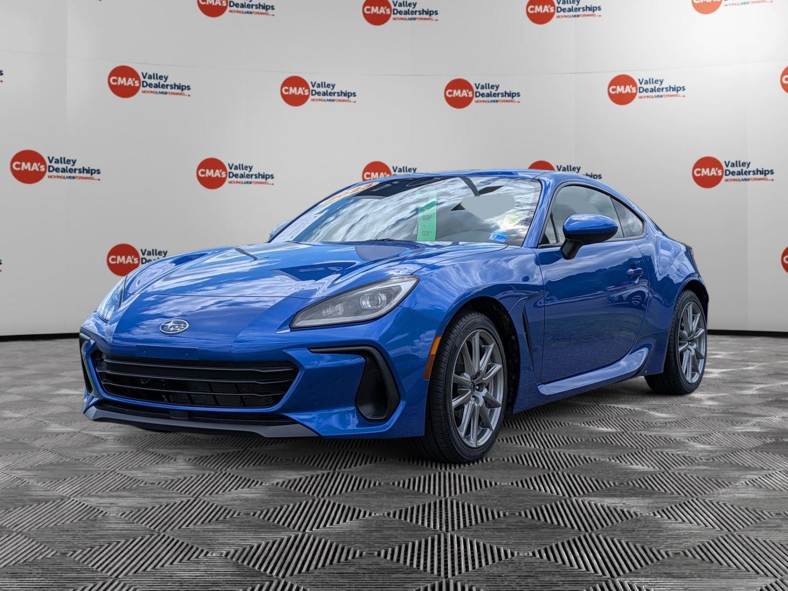 WR Blue Pearl 2023 Subaru BRZ Premium RWD Coupe Rear-Wheel Drive Manual