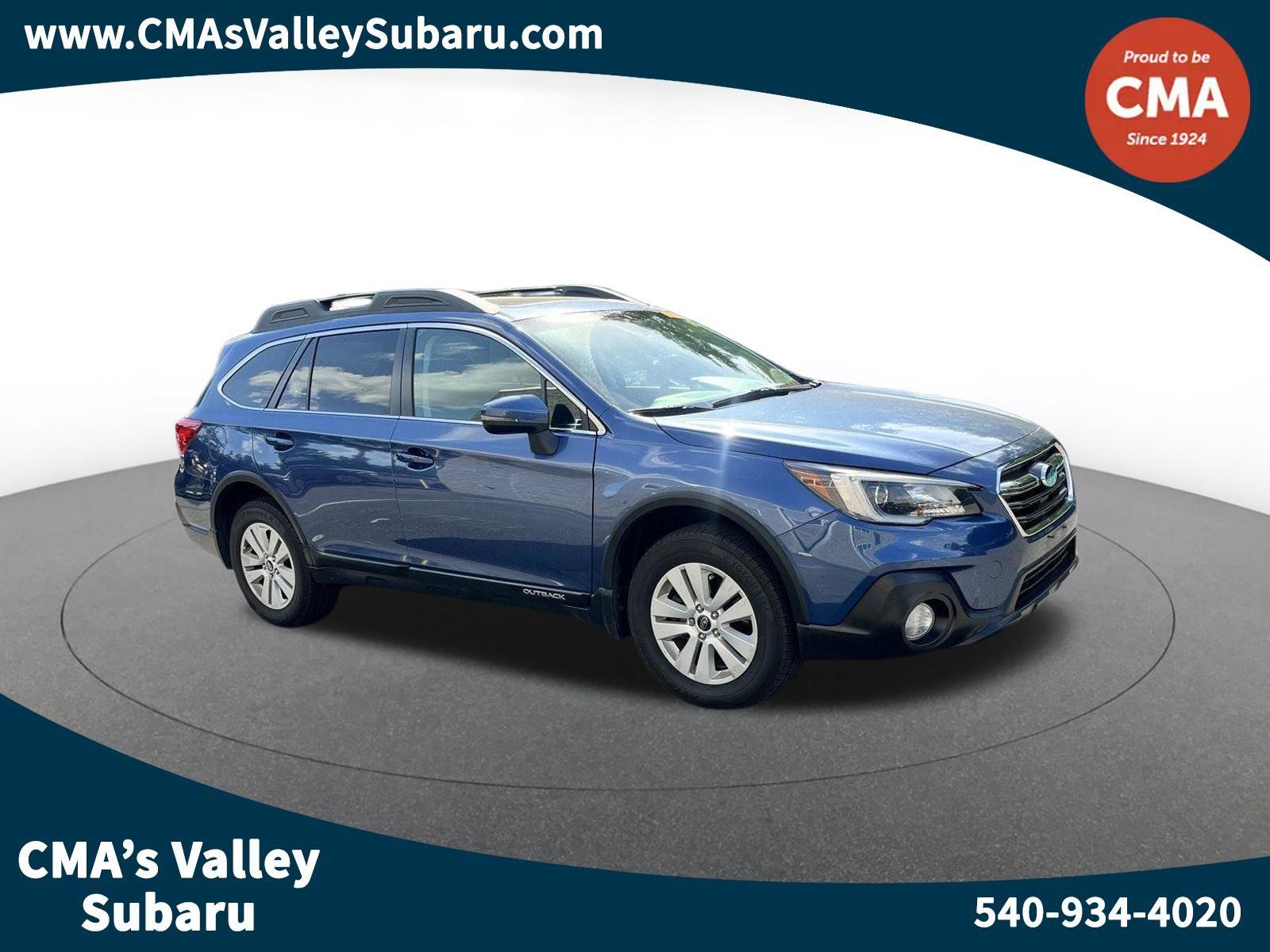 Abyss Blue Pearl 2019 Subaru Outback Wagon All-Wheel Drive Continuously Variable Transmission