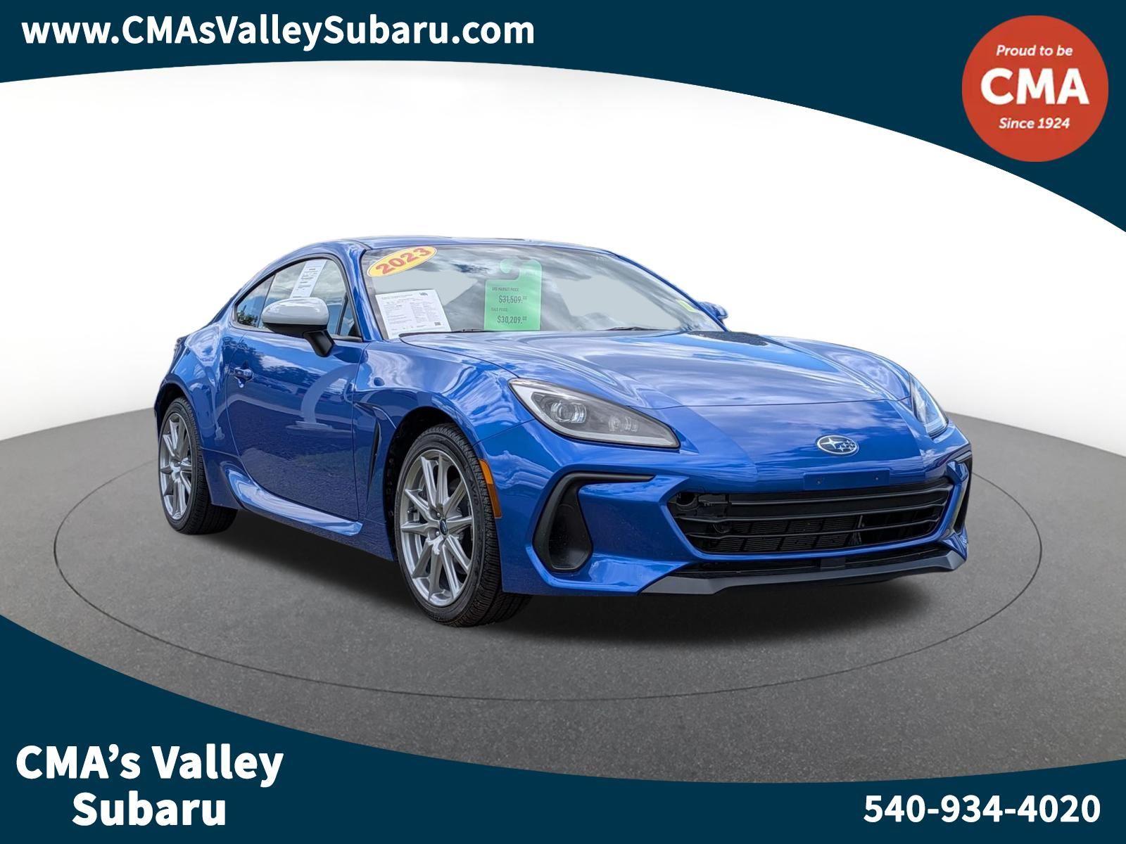 WR Blue Pearl 2023 Subaru BRZ Coupe Rear-Wheel Drive Manual