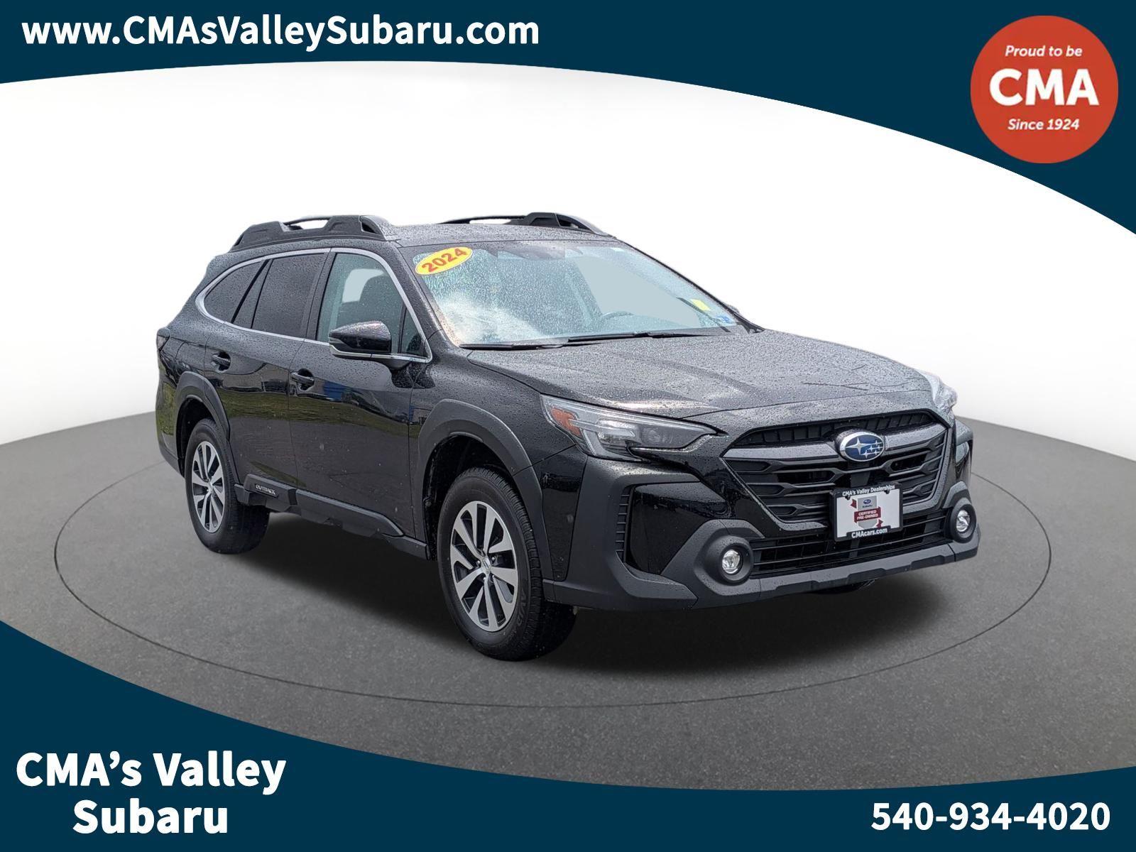 Crystal Black Silica 2024 Subaru Outback SUV / Crossover All-Wheel Drive Continuously Variable Transmission
