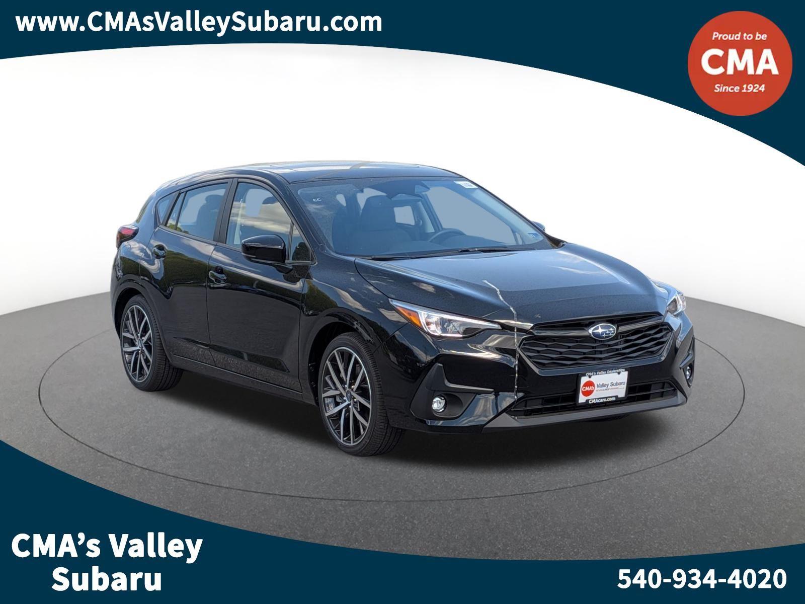 Crystal Black Silica 2026 Subaru Impreza Wagon All-Wheel Drive Continuously Variable Transmission