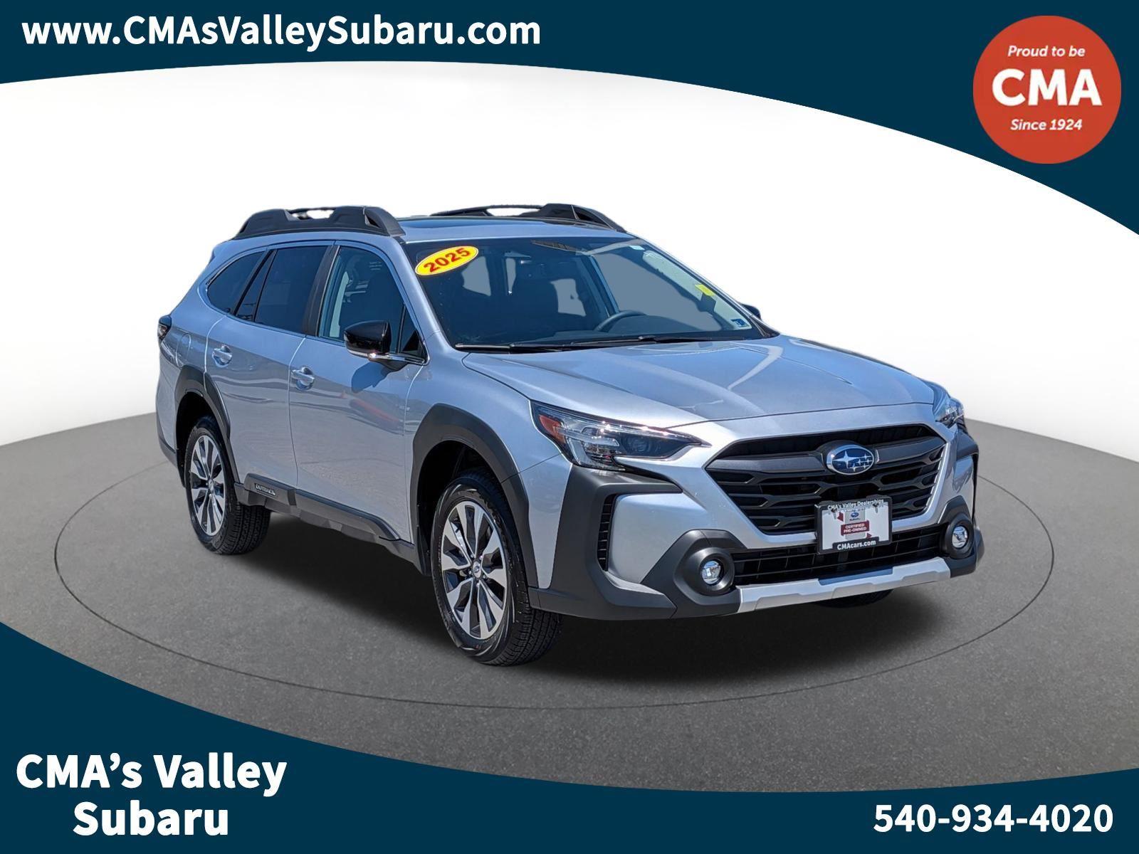 Ice Silver Metallic 2025 Subaru Outback SUV / Crossover All-Wheel Drive Continuously Variable Transmission