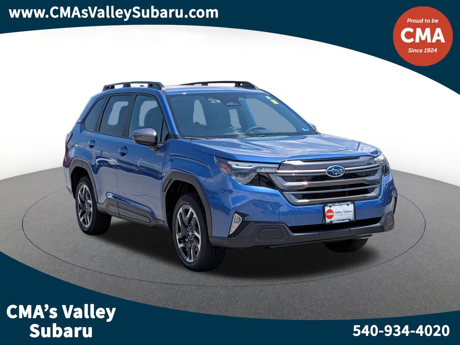 Daybreak Blue Pearl 2026 Subaru Forester Hybrid SUV / Crossover All-Wheel Drive Continuously Variable Transmission