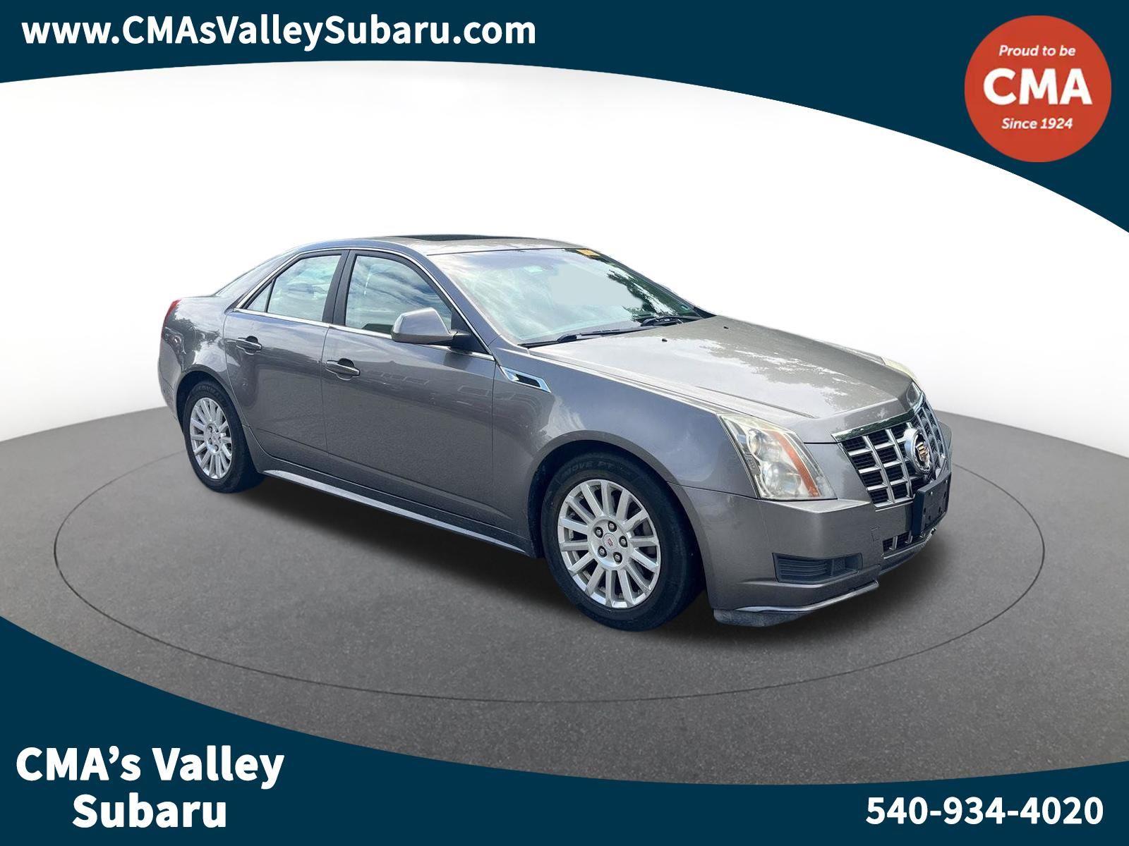 Gray (Mocha Steel Metallic) 2012 Cadillac CTS Sedan All-Wheel Drive 6-Speed Automatic