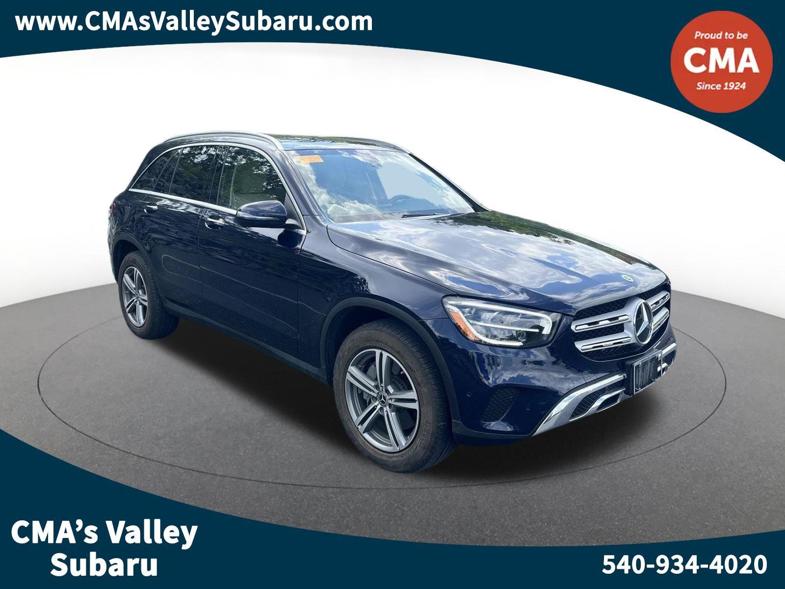Lunar Blue Metallic 2021 Mercedes-Benz GLC SUV / Crossover All-Wheel Drive Automatic