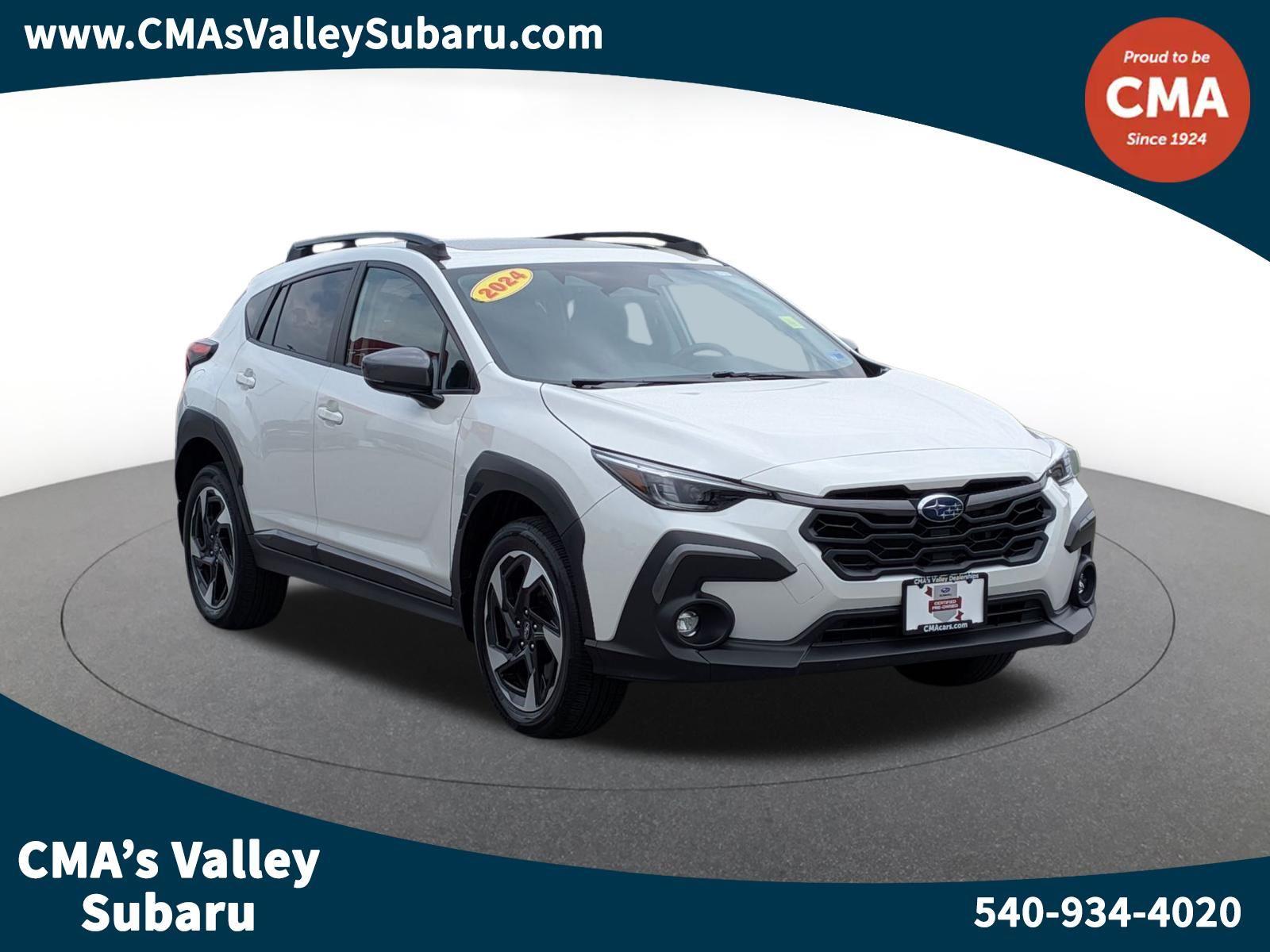 Crystal White Pearl 2024 Subaru Crosstrek SUV / Crossover All-Wheel Drive Continuously Variable Transmission