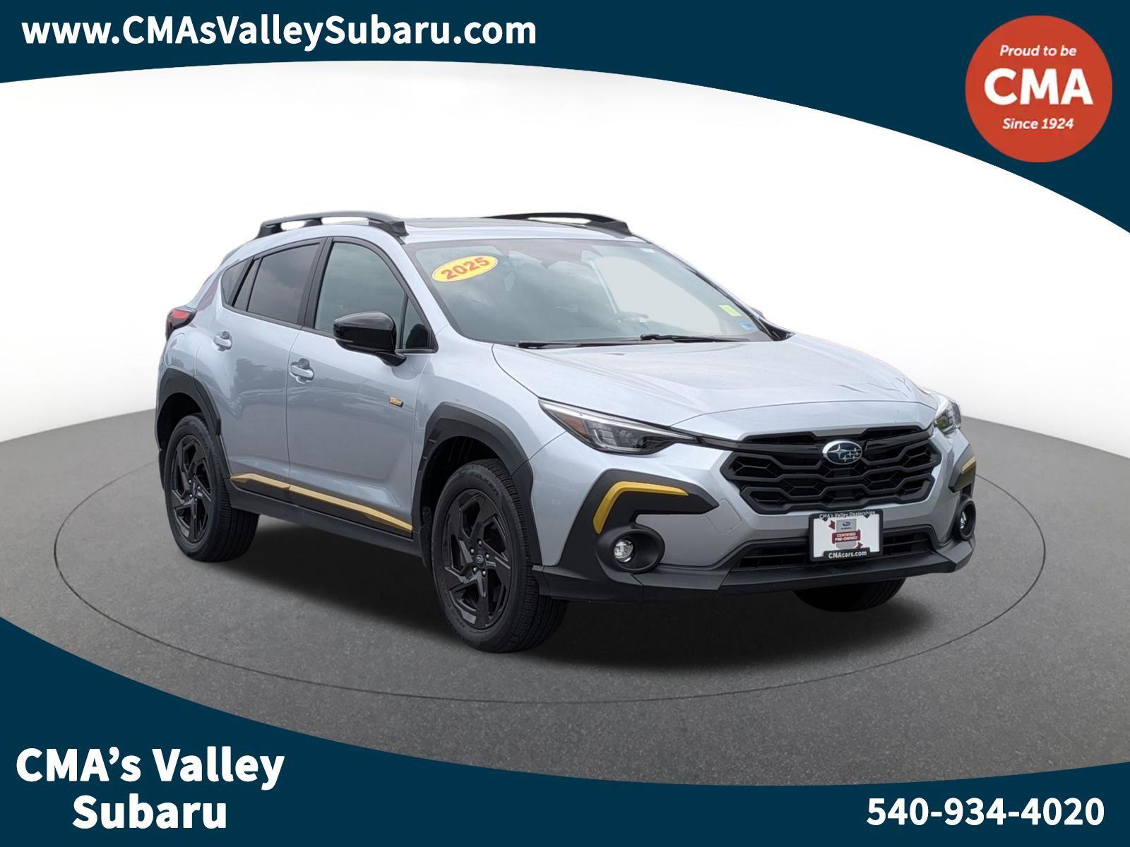 Ice Silver Metallic 2025 Subaru Crosstrek SUV / Crossover All-Wheel Drive Continuously Variable Transmission