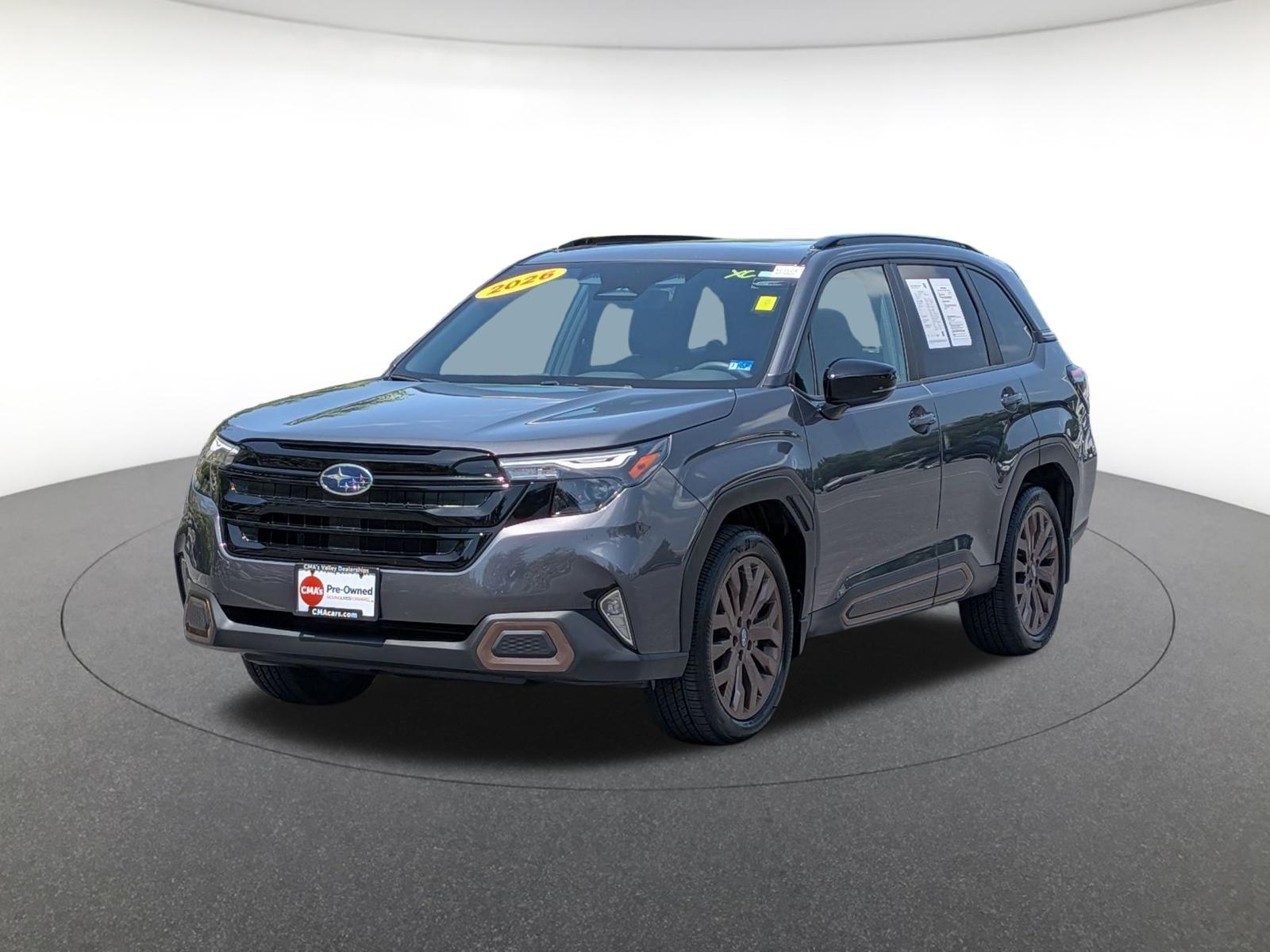 Magnetite Gray Metallic 2026 Subaru Forester SUV / Crossover All-Wheel Drive Continuously Variable Transmission