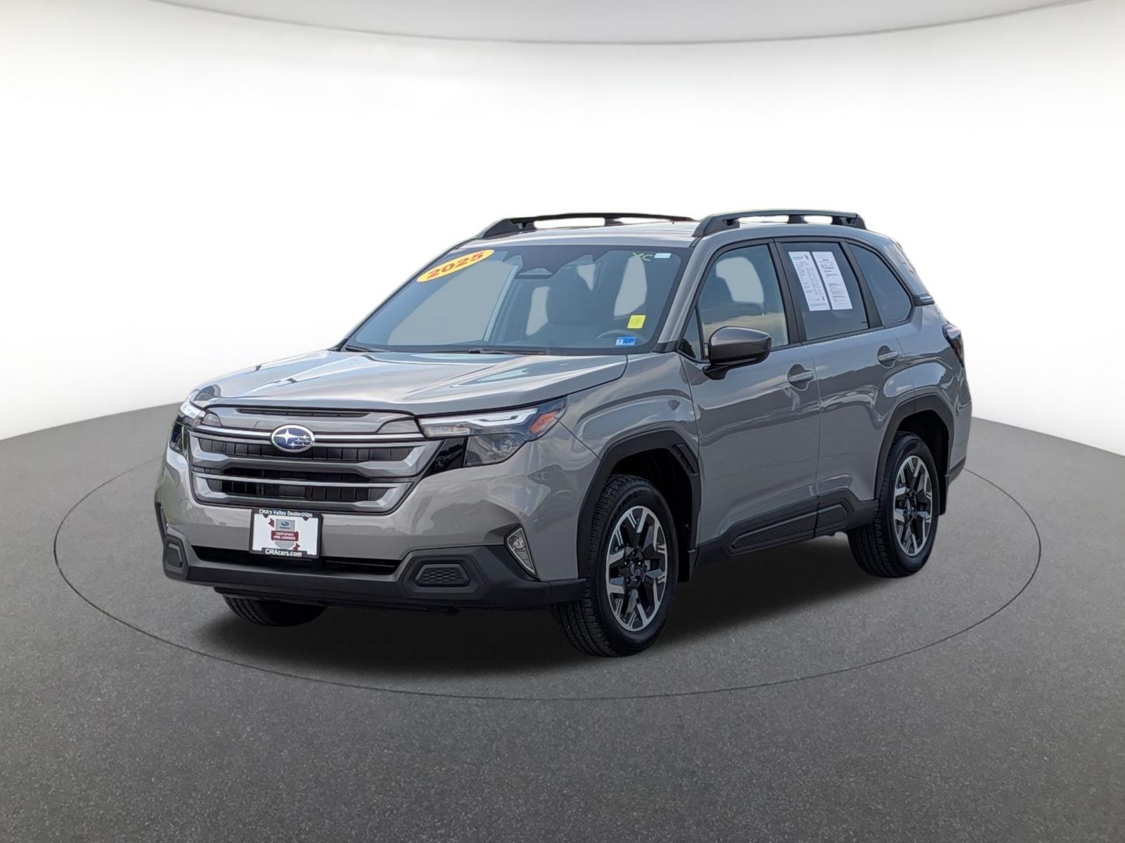 River Rock Pearl 2025 Subaru Forester SUV / Crossover All-Wheel Drive Continuously Variable Transmission