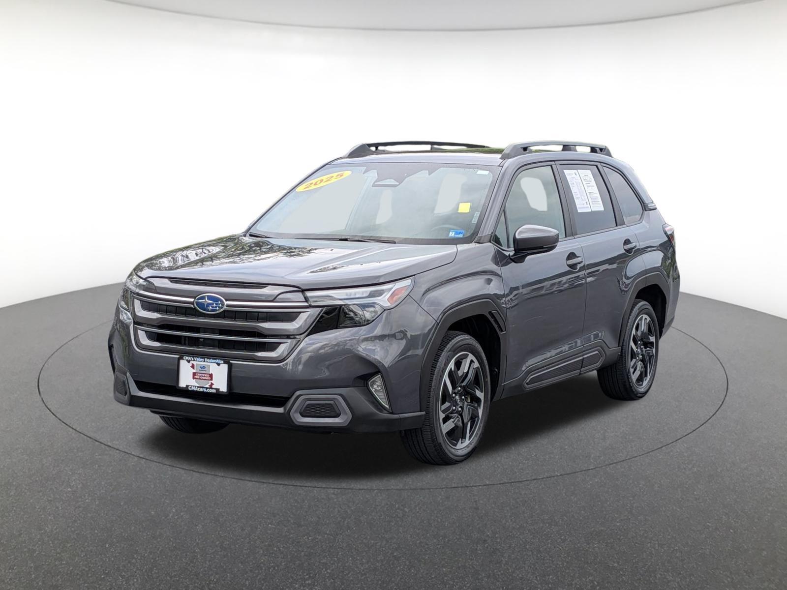 Magnetite Gray Metallic 2025 Subaru Forester SUV / Crossover All-Wheel Drive Continuously Variable Transmission