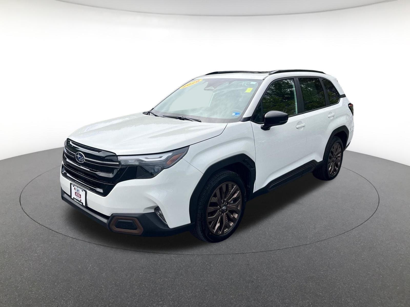 Crystal White Pearl 2026 Subaru Forester SUV / Crossover All-Wheel Drive Continuously Variable Transmission