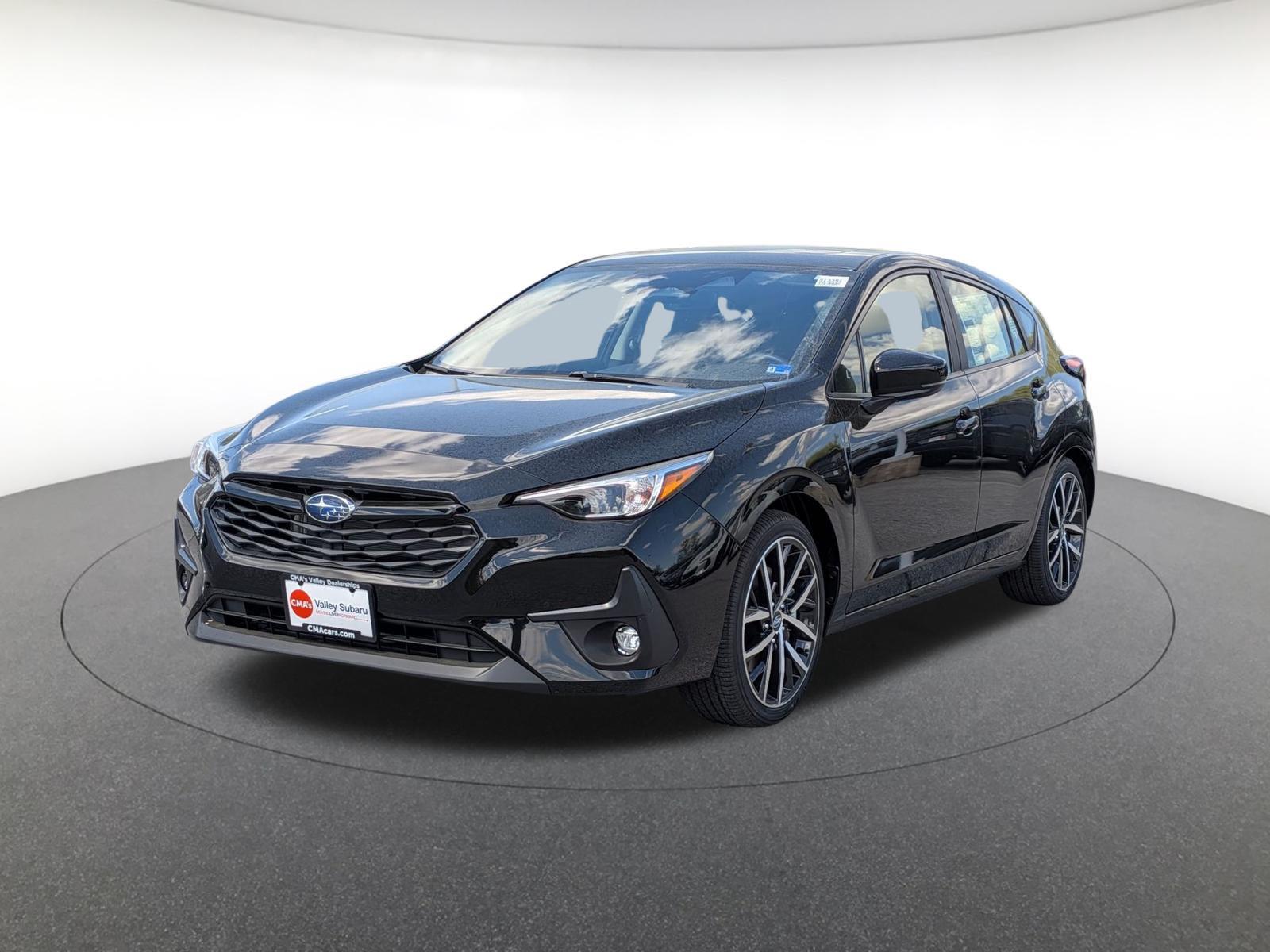 Crystal Black Silica 2026 Subaru Impreza Wagon All-Wheel Drive Continuously Variable Transmission