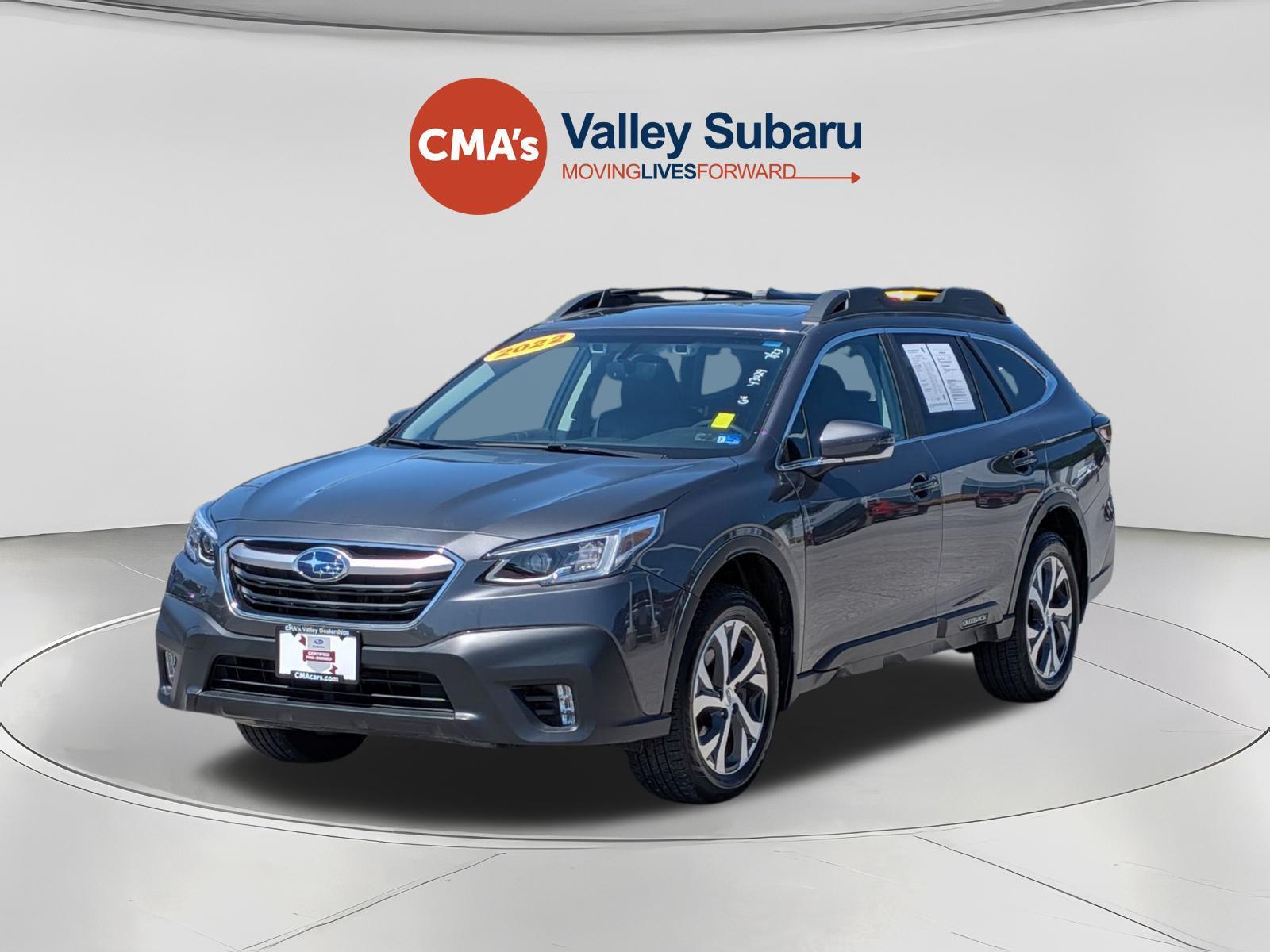 Magnetite Gray Metallic 2022 Subaru Outback SUV / Crossover All-Wheel Drive Continuously Variable Transmission