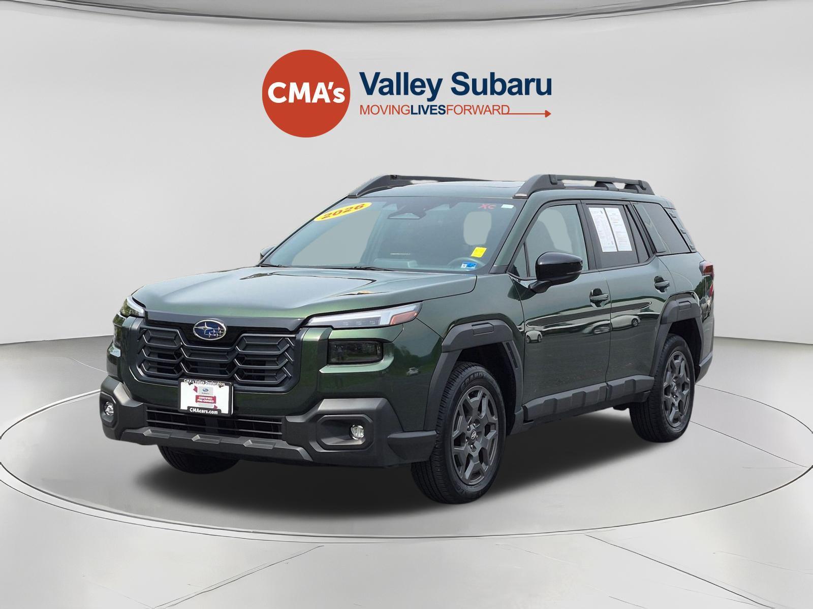 Deep Emerald Green Pearl 2026 Subaru Outback SUV / Crossover All-Wheel Drive Continuously Variable Transmission