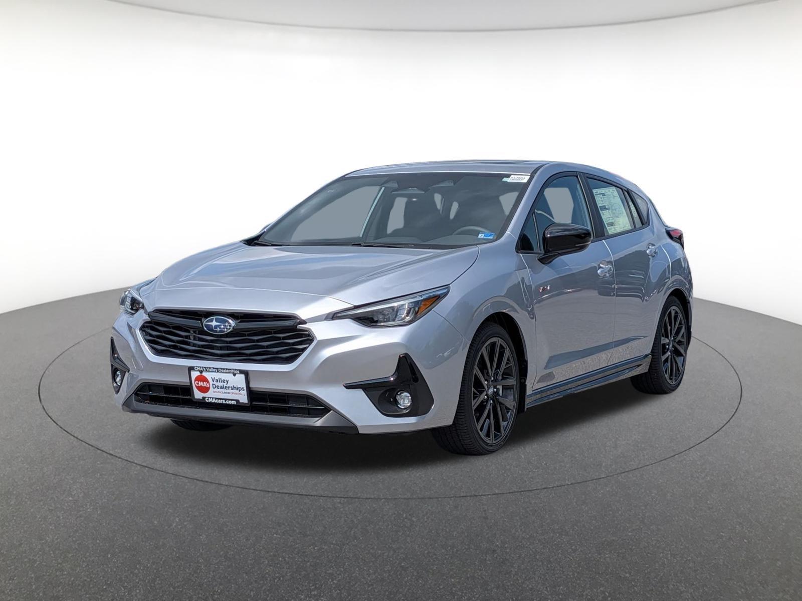 Ice Silver Metallic 2026 Subaru Impreza Wagon All-Wheel Drive Continuously Variable Transmission